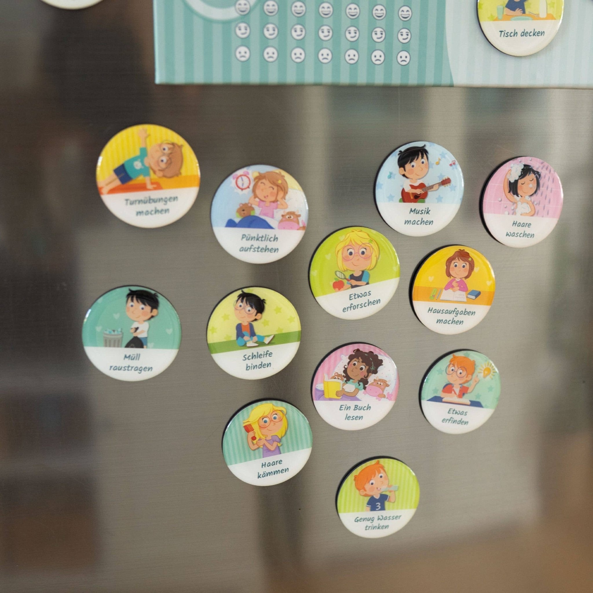 Magnet - Erweiterungs - Set "Kreativ & Selbstständig" Papierdrachen - malmichbuntbest.com