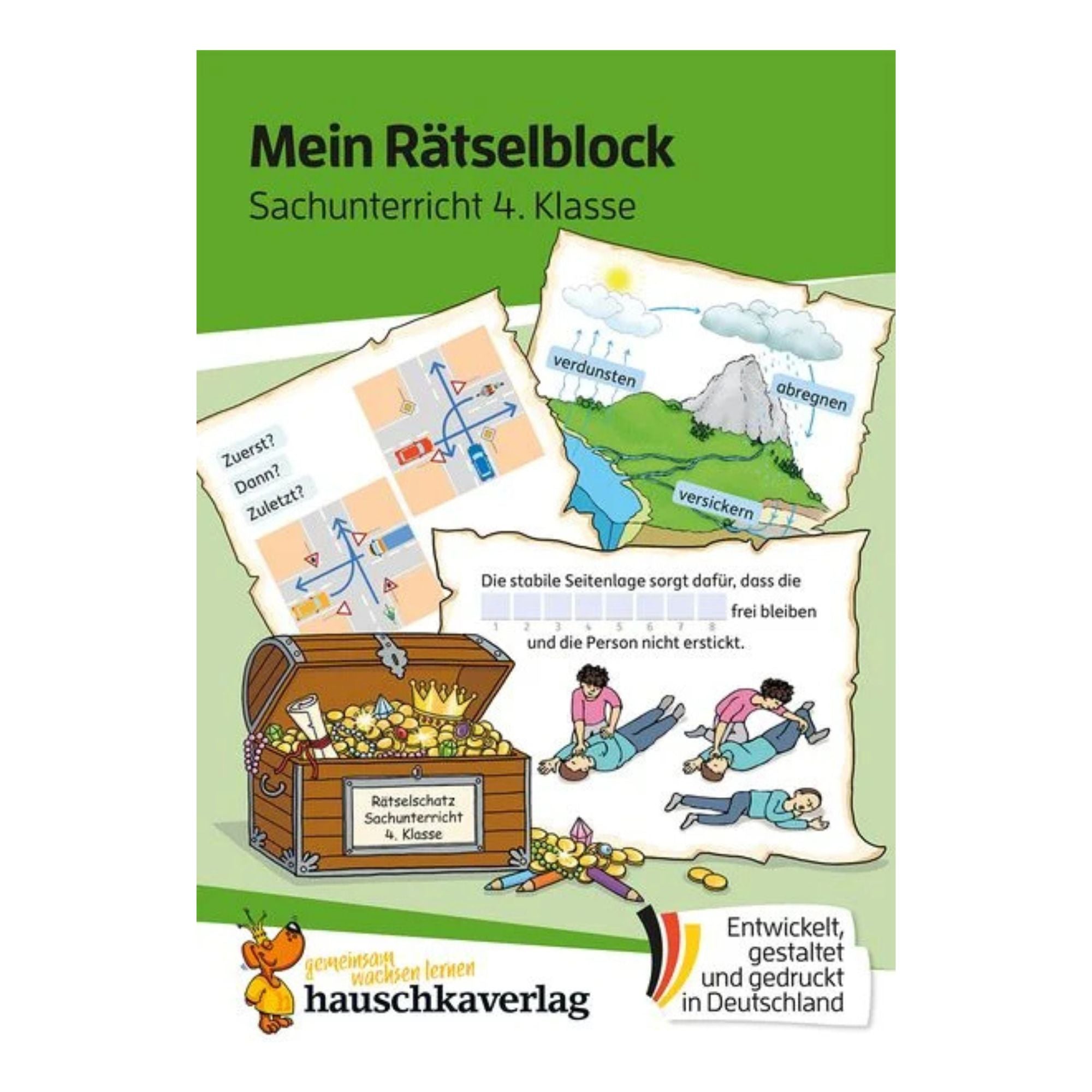 Mein Rätselblock Sachunterricht 1. Klasse - Nr. 686 Hauschka Verlag - malmichbuntbest.com