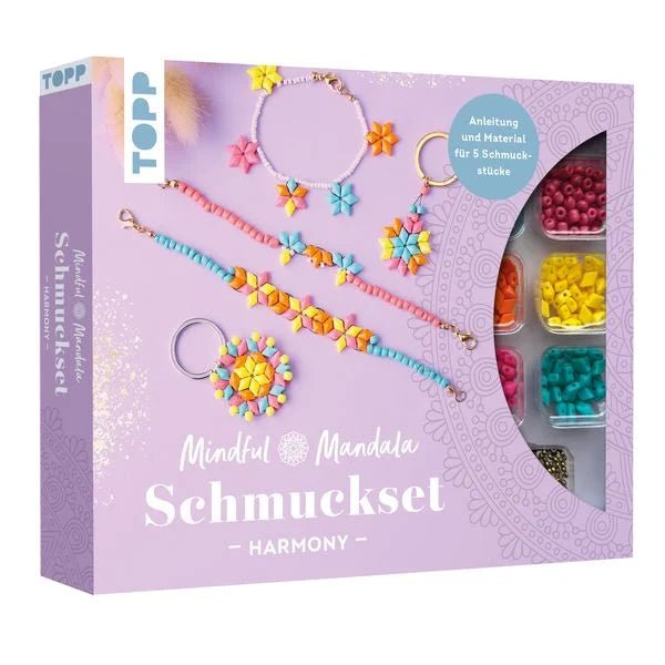 Mindful Mandala - Schmuckset Harmony TOPP Verlag - malmichbuntbest.com