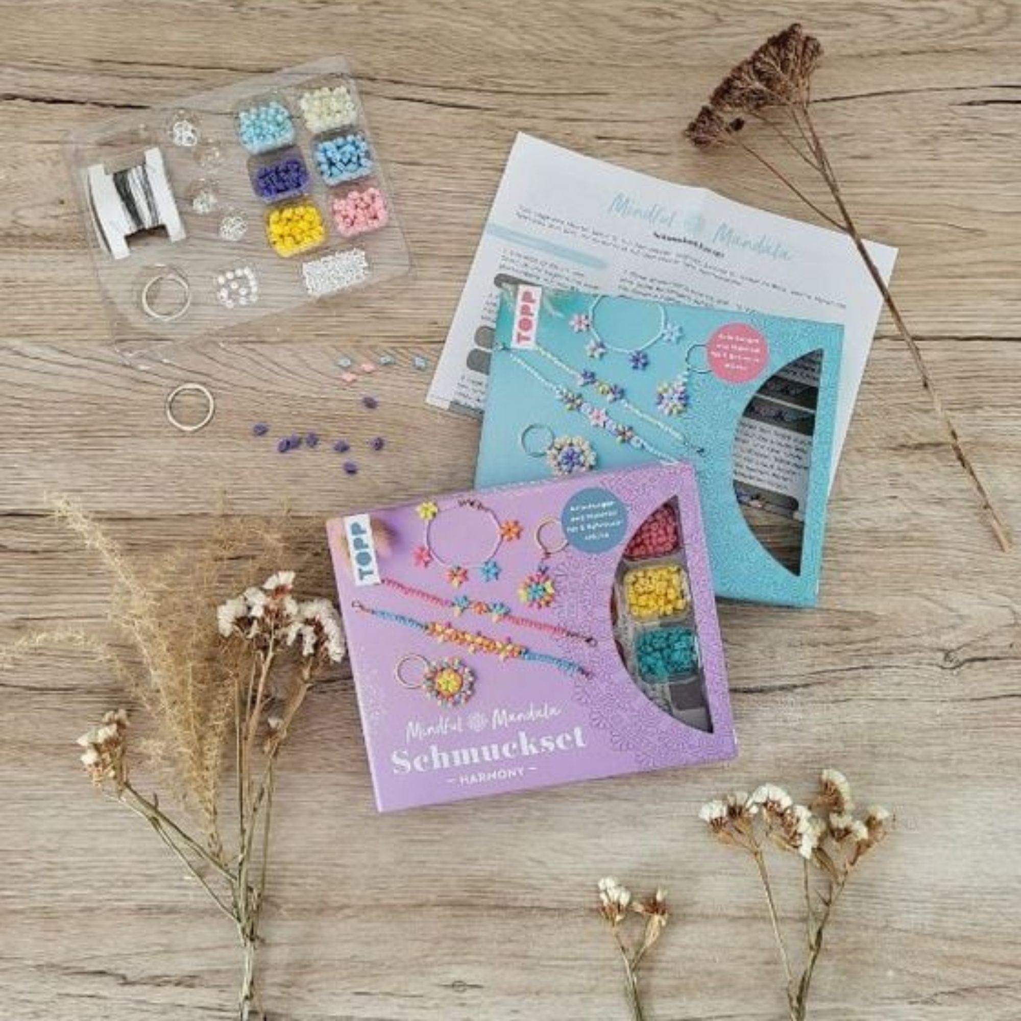 Mindful Mandala - Schmuckset Harmony TOPP Verlag - malmichbuntbest.com
