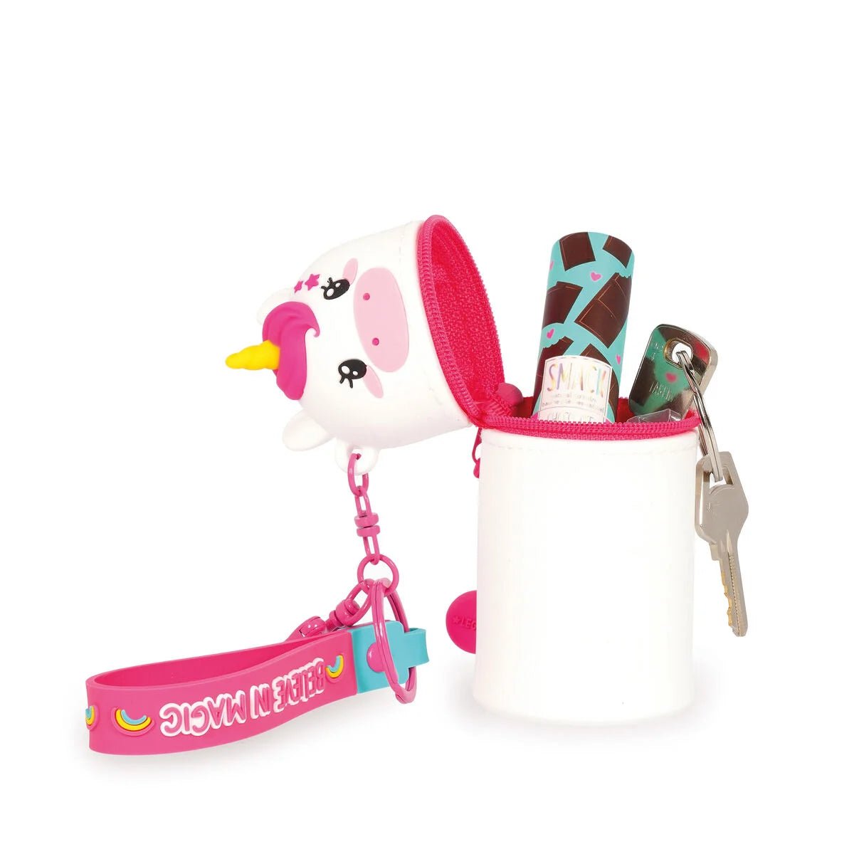 Mini Kawaii Münztasche mit Schlüsselanhänger - Einhorn Legami - malmichbuntbest.com