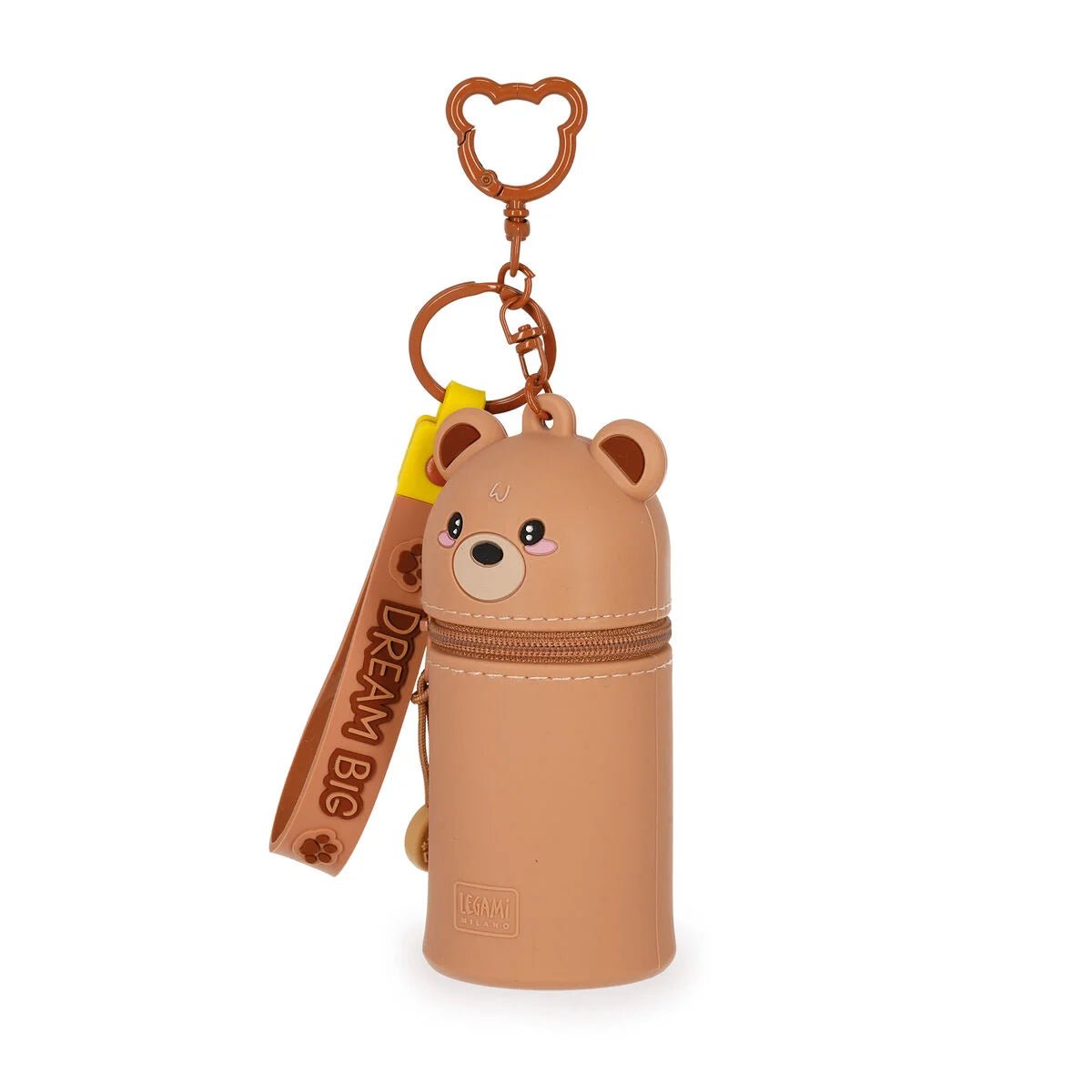 Mini Kawaii Münztasche mit Schlüsselanhänger - Teddy Legami - malmichbuntbest.com