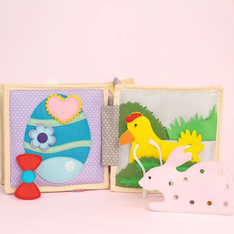 Mini Quiet Book "Funny Bunny" Jolly Designs - malmichbuntbest.com