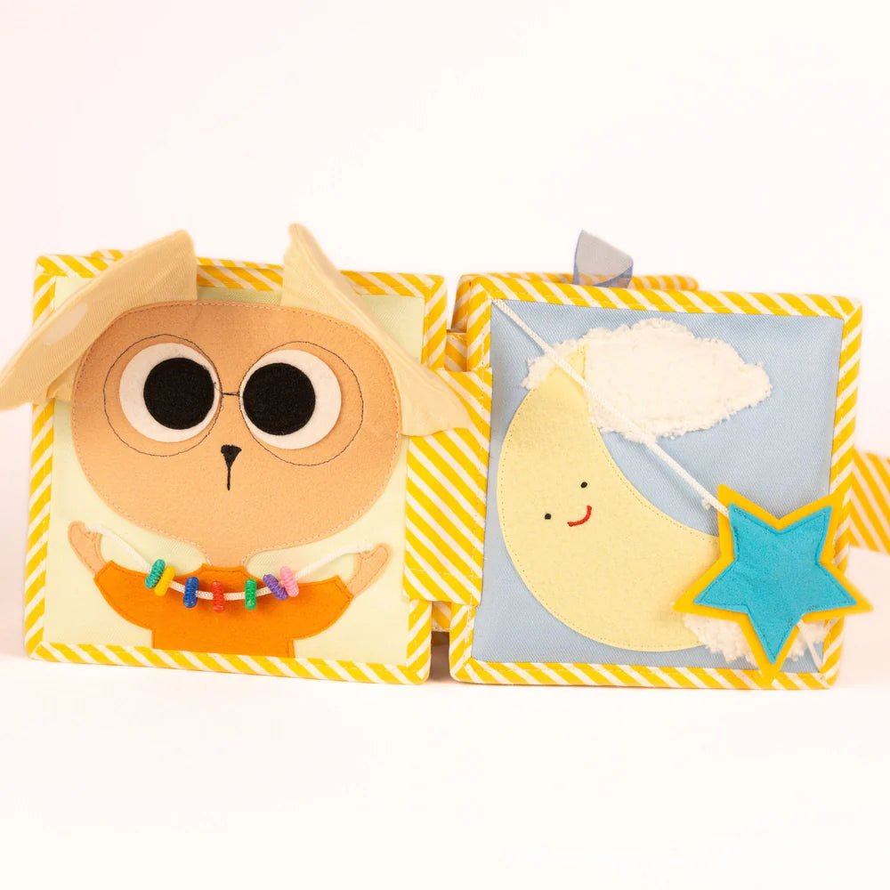 Mini Quiet Book "Kleine Buntschuppe" (ab 6 Monate) Jolly Designs - malmichbuntbest.com