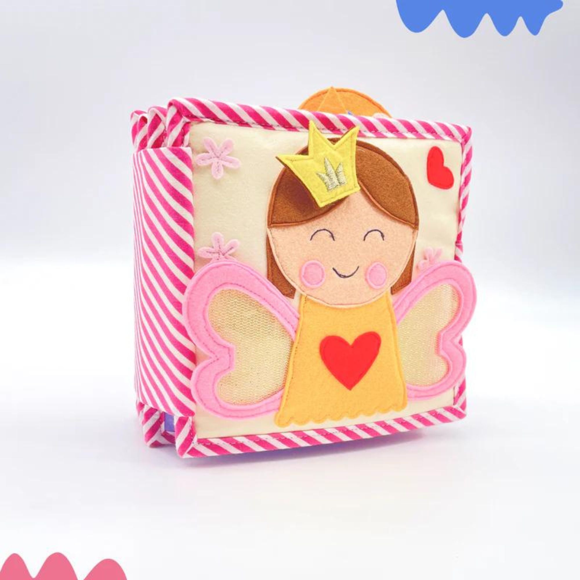 Mini Quiet Book "Kleine Prinzessin" Jolly Designs - malmichbuntbest.com