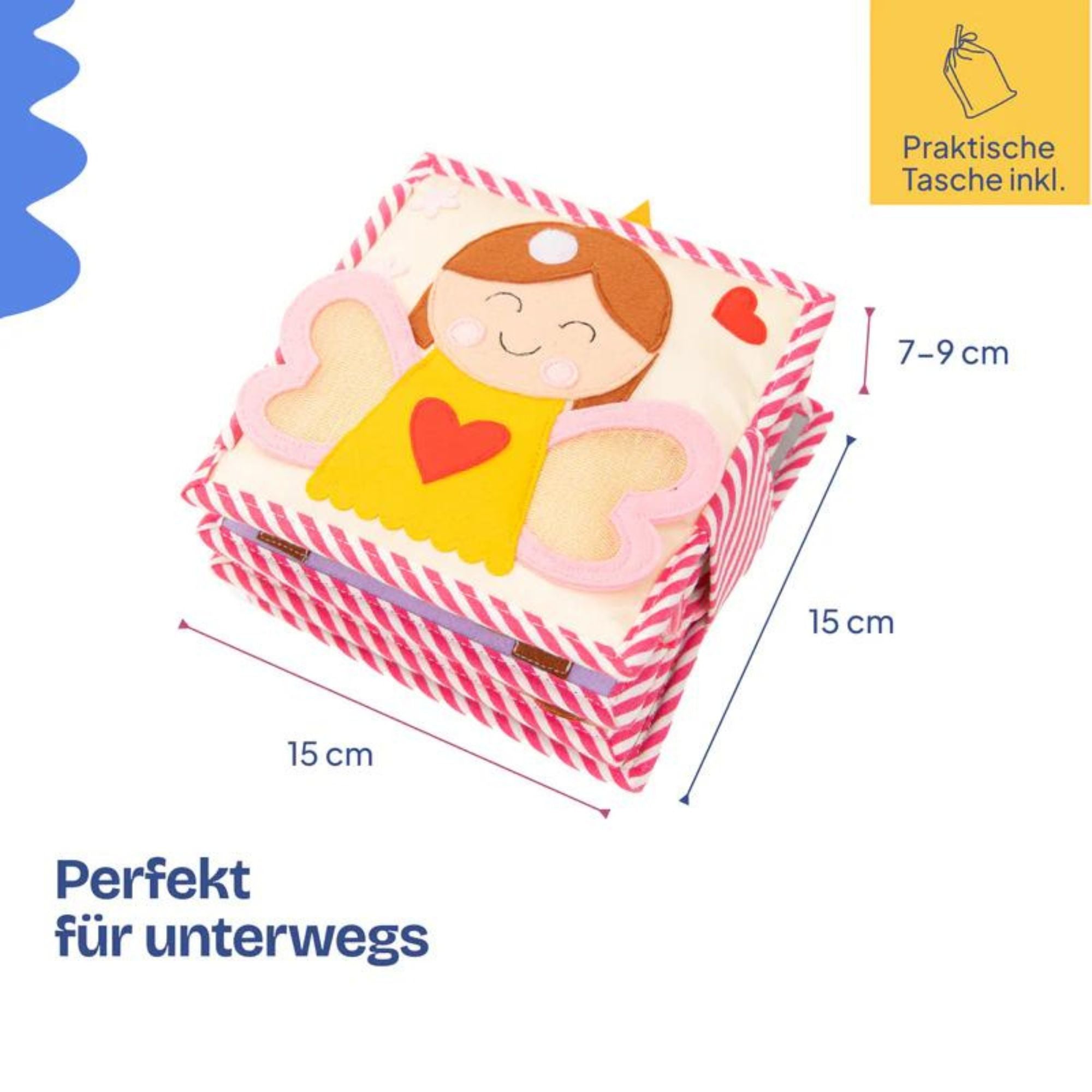 Mini Quiet Book "Kleine Prinzessin" Jolly Designs - malmichbuntbest.com