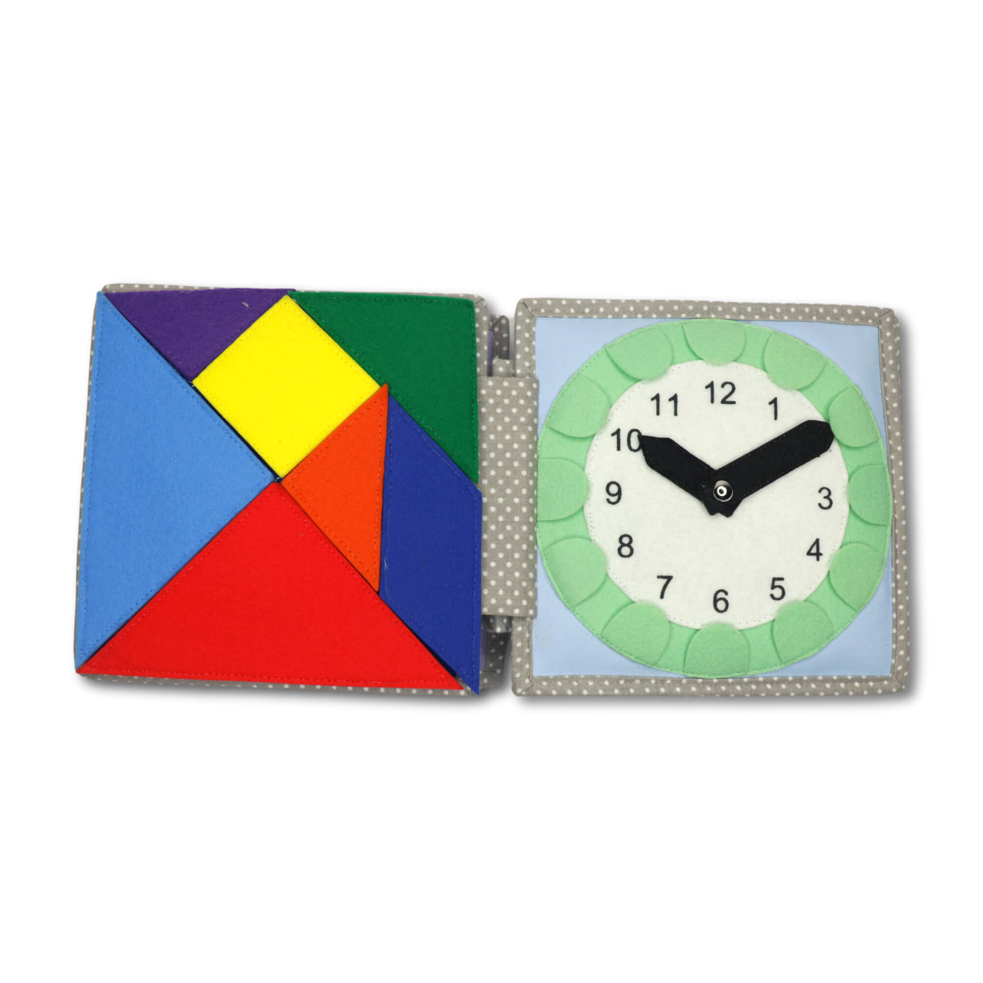 Mini Quiet Book "Kleiner Pilot" (ab 3 Jahren) Jolly Designs - malmichbuntbest.com