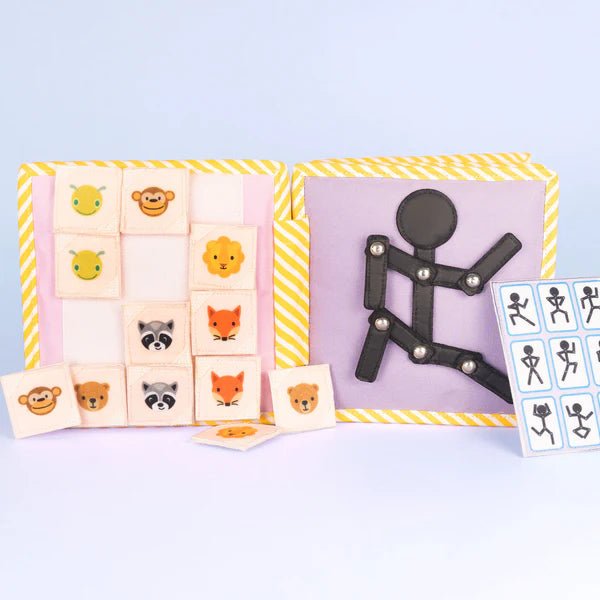 Mini Quiet Book "Spielewelt" (ab 3 Jahren) Jolly Designs - malmichbuntbest.com