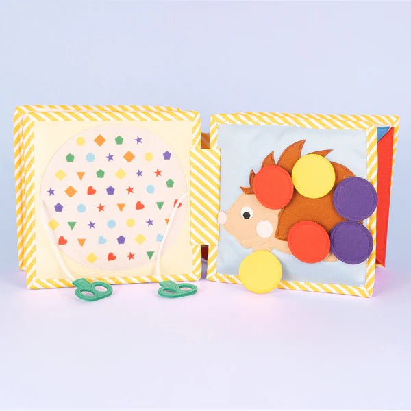 Mini Quiet Book "Spielewelt" (ab 3 Jahren) Jolly Designs - malmichbuntbest.com