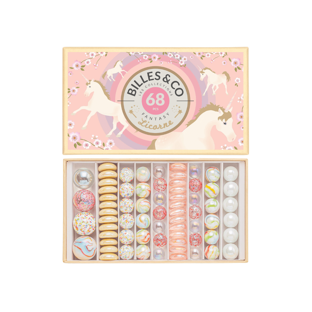 Murmel-Box Einhorn Billes & Co - malmichbuntbest.com
