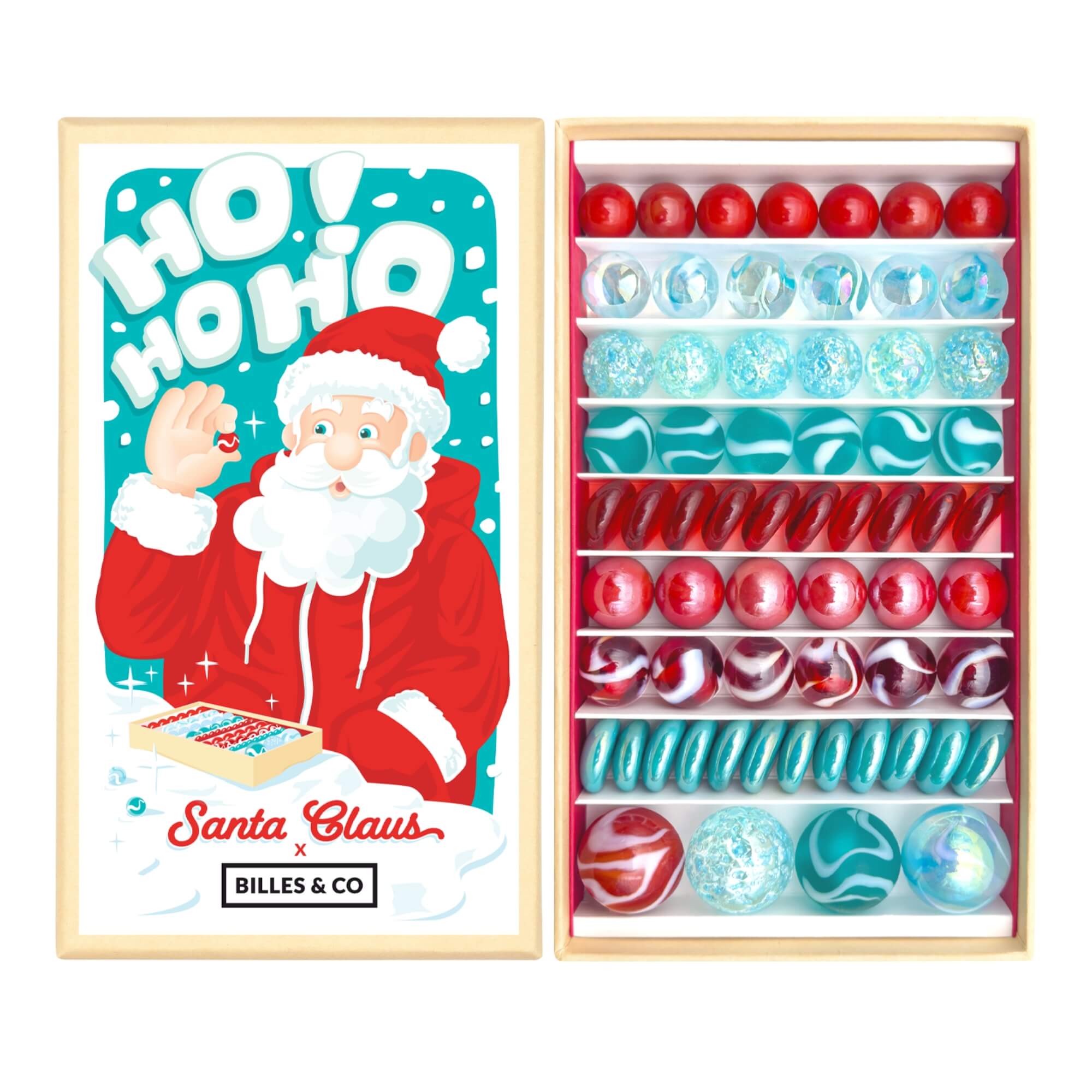 Murmel - Box Santa Claus Billes & Co - malmichbuntbest.com