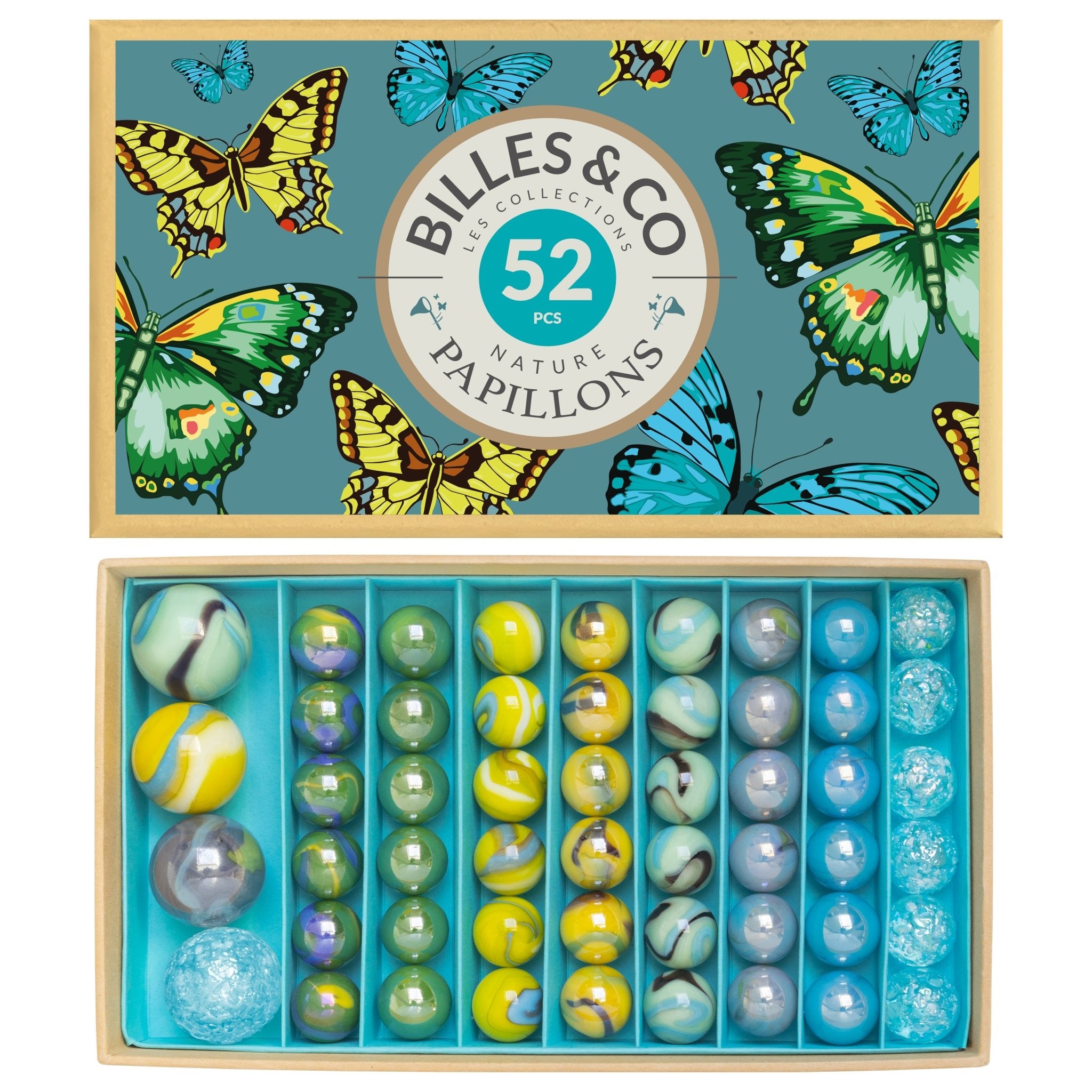Murmel - Box Schmetterling Billes & Co - malmichbuntbest.com