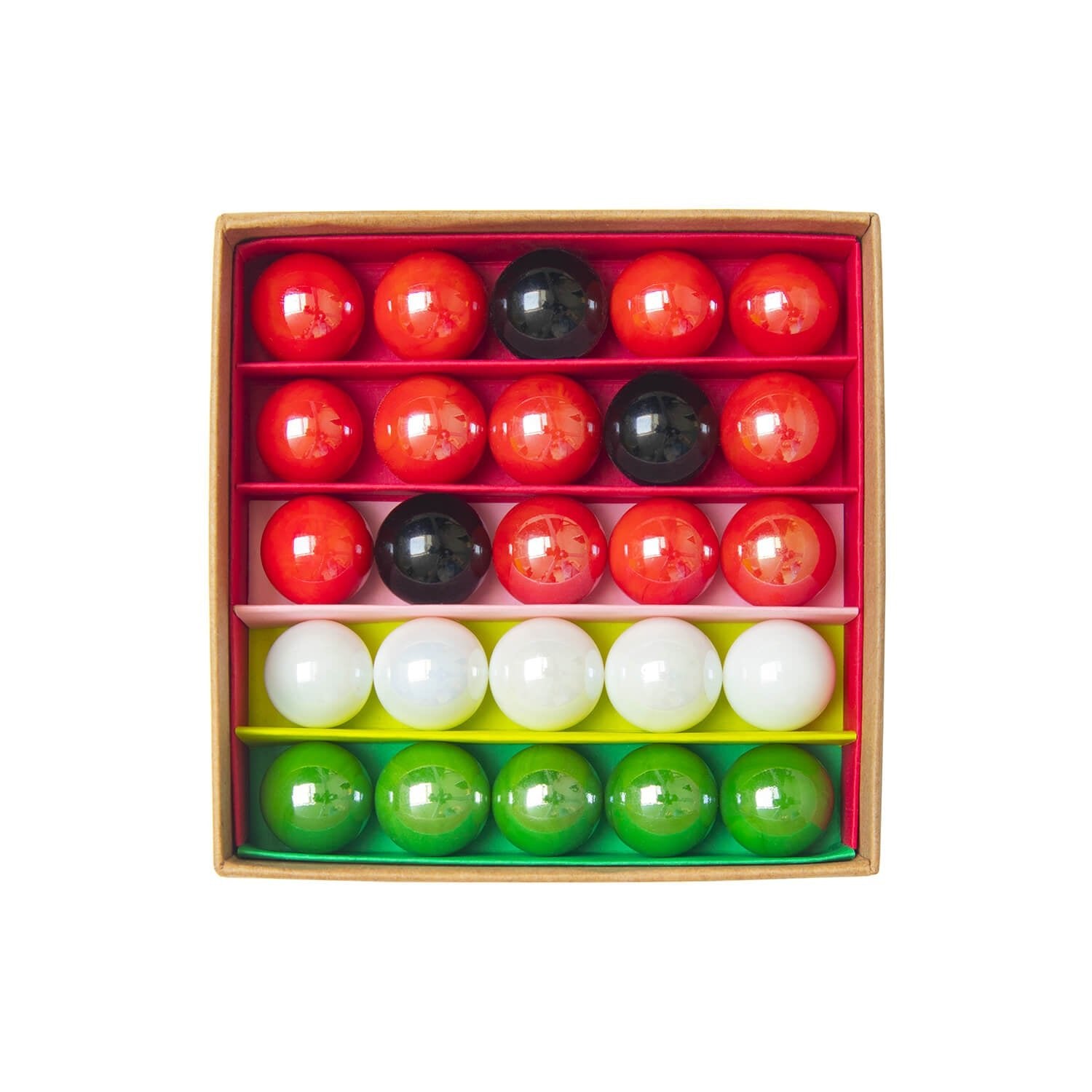 Murmeln Wassermelone Mini - Box Billes & Co - malmichbuntbest.com