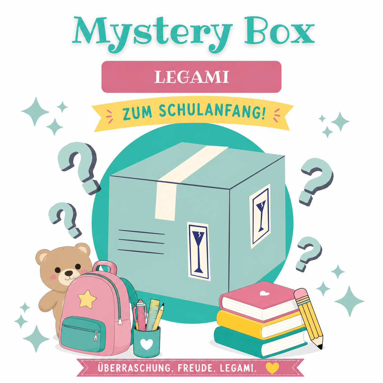 Mysterybox - Legami Schulanfang Jeka - malmichbuntbest.com