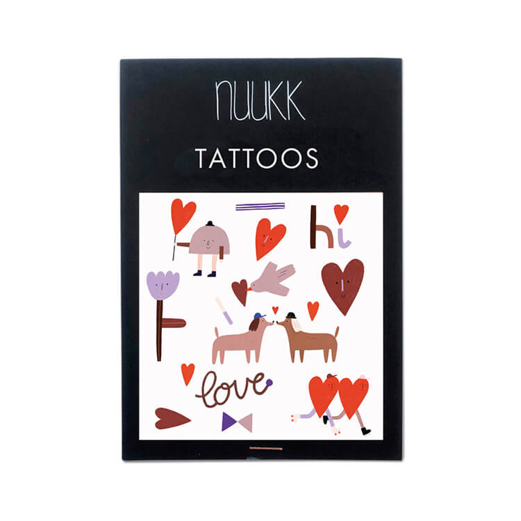 Nuukk Kindertattoo Lots of Love Nuukk - malmichbuntbest.com