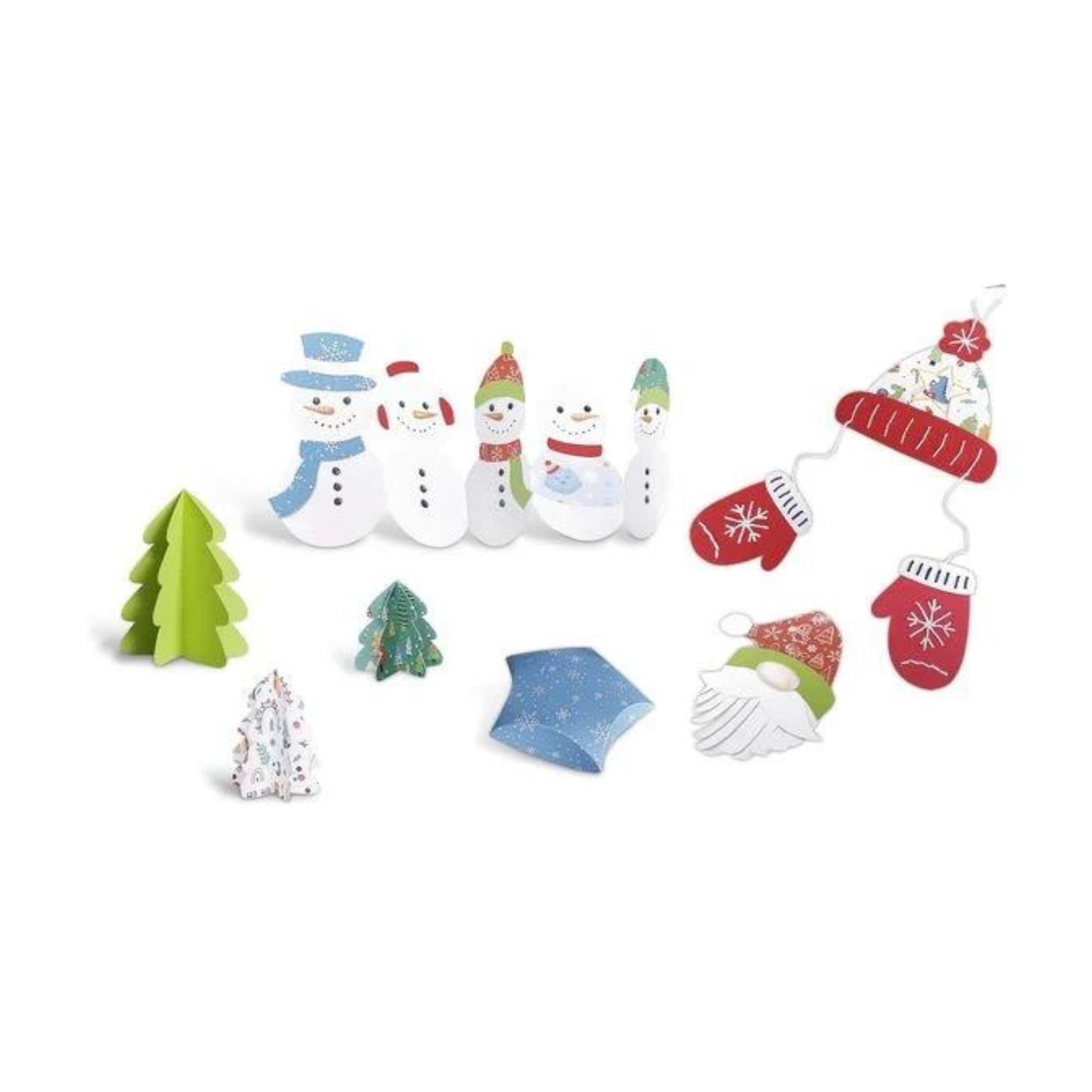 Papier - Bastelset "Winter holidays" Ursus - malmichbuntbest.com