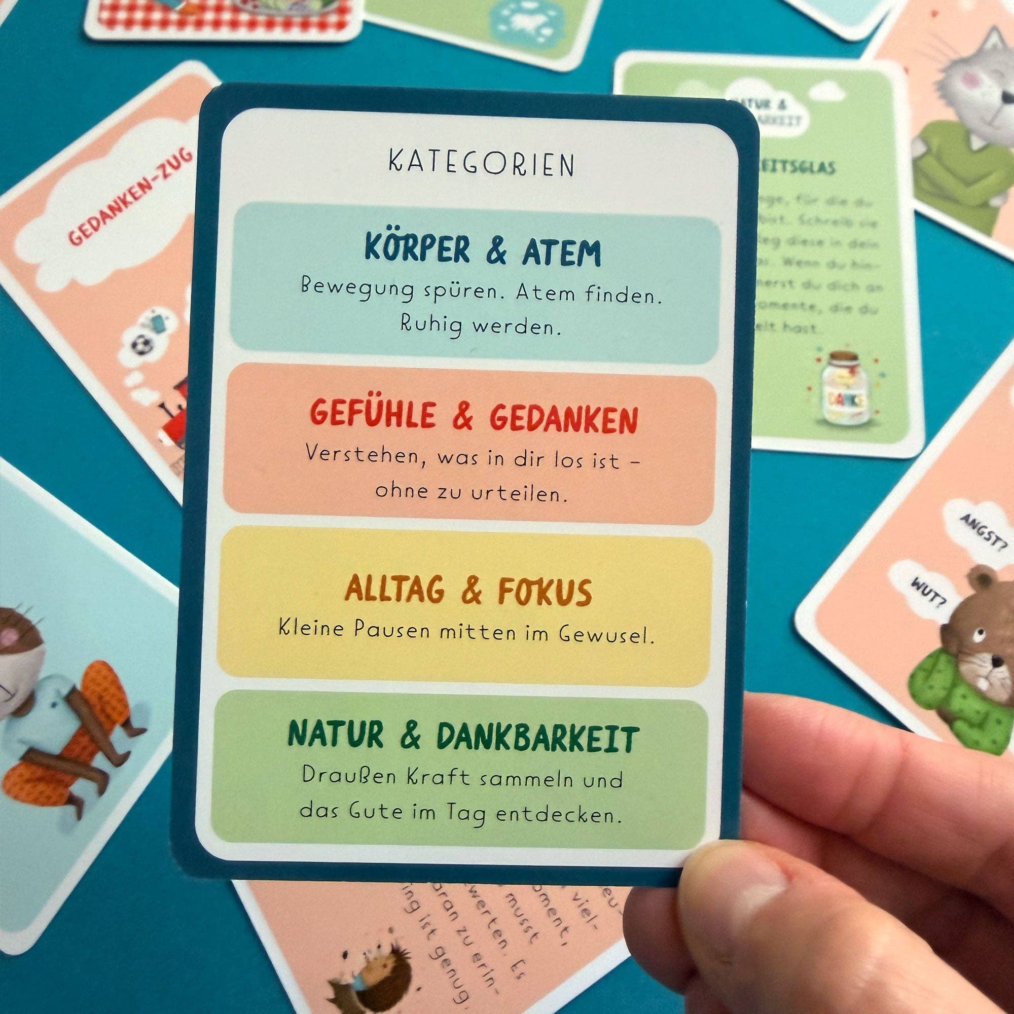 Pause im Kopf – Achtsamkeitskarten für Kinder Rüsselfuchs - malmichbuntbest.com