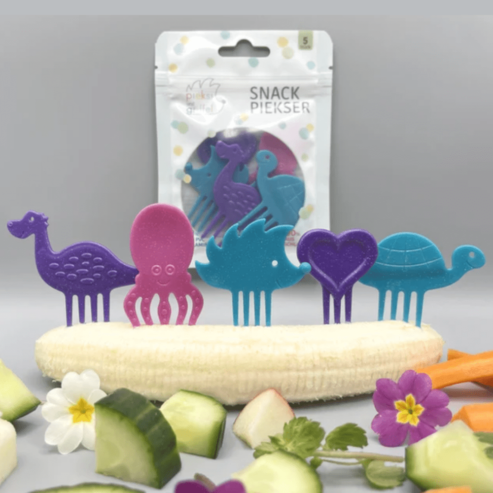 Piksi und Griffel Snack Piekser - "Glitzi Five" Pieksi und Griffel - malmichbuntbest.com