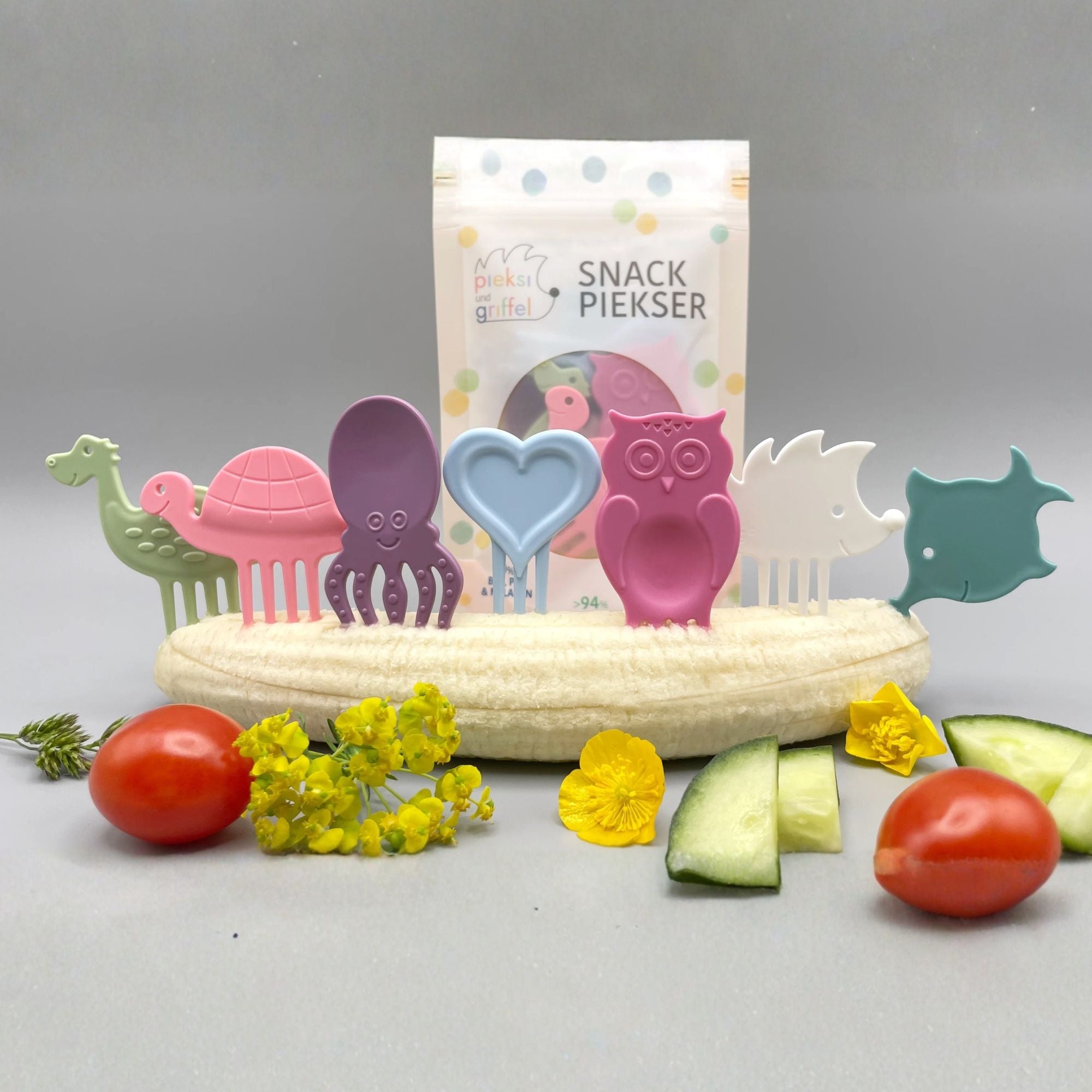 Piksi und Griffel Snack Piekser - "Sweet & Soft" Pieksi und Griffel - malmichbuntbest.com