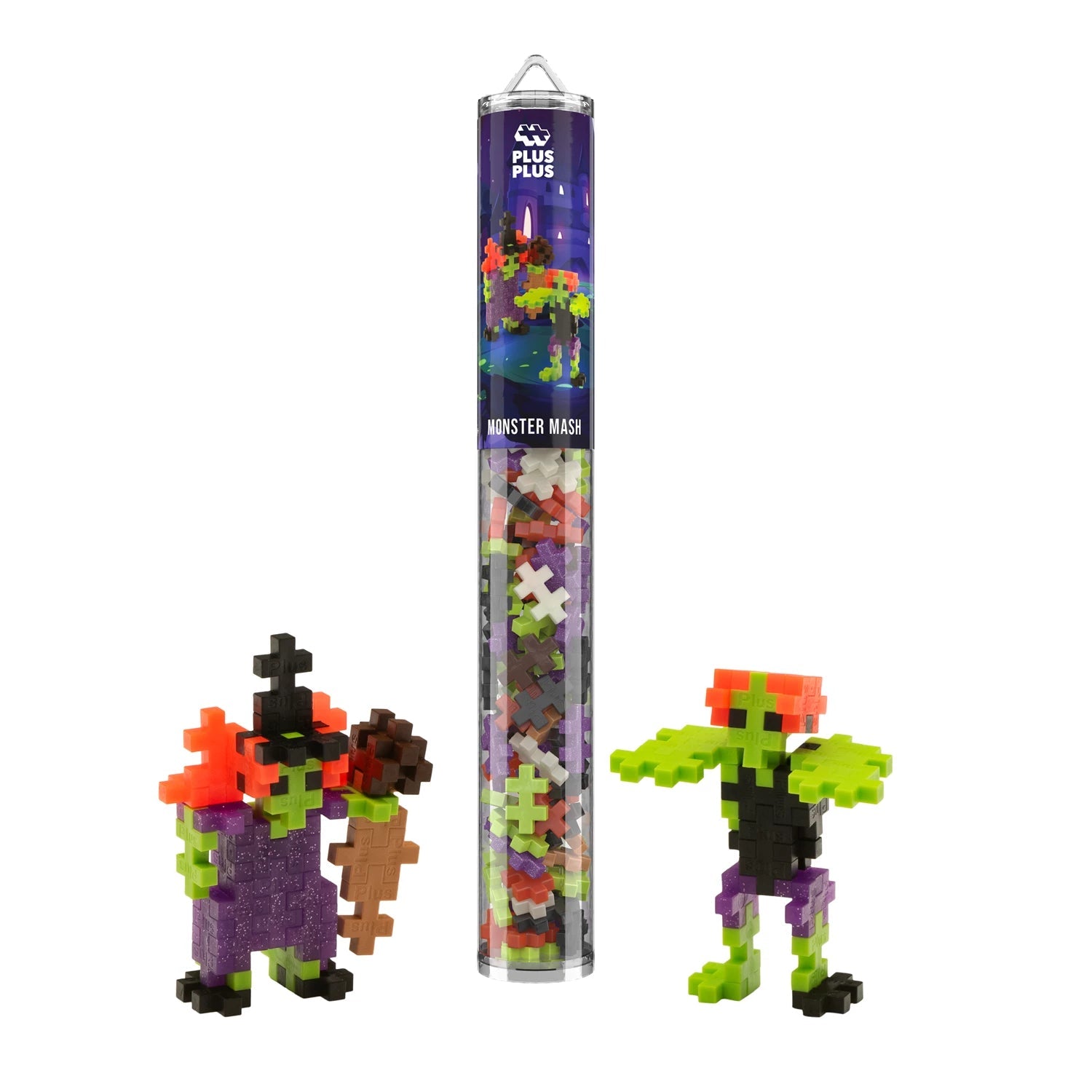 Plus-Plus 100 Kreativ Bausteine Monster-Mischung Plus Plus - malmichbuntbest.com