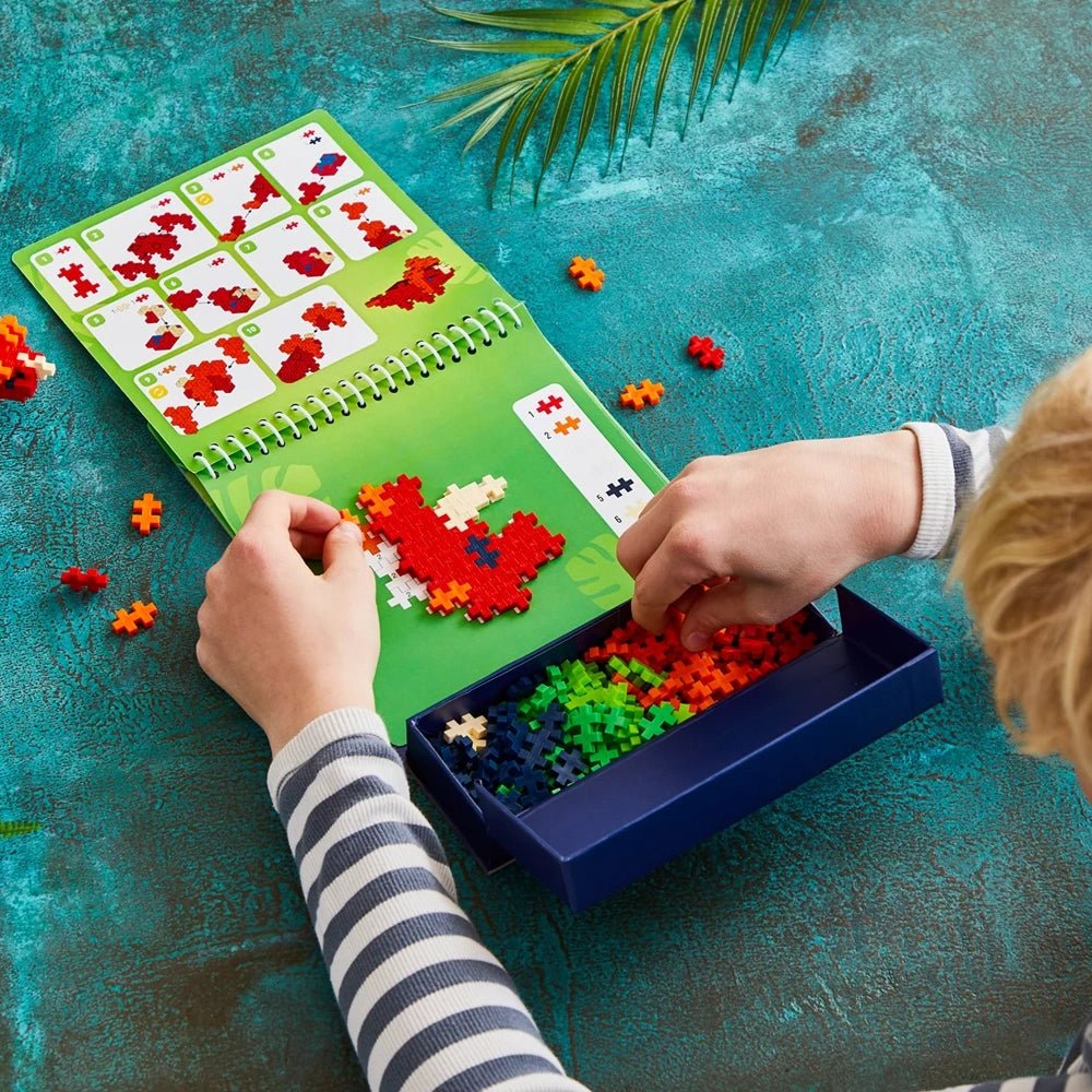 Plus - Plus 125 Kreativ Bausteine Puzzle Dinosaurier Plus Plus - malmichbuntbest.com