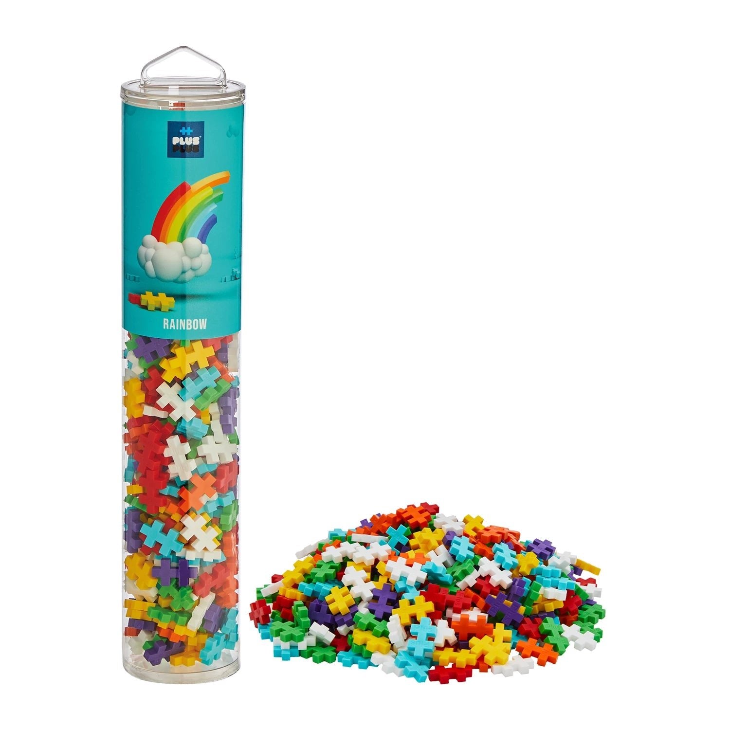 Plus - Plus 240 Kreativ Bausteine Regenbogen Plus Plus - malmichbuntbest.com