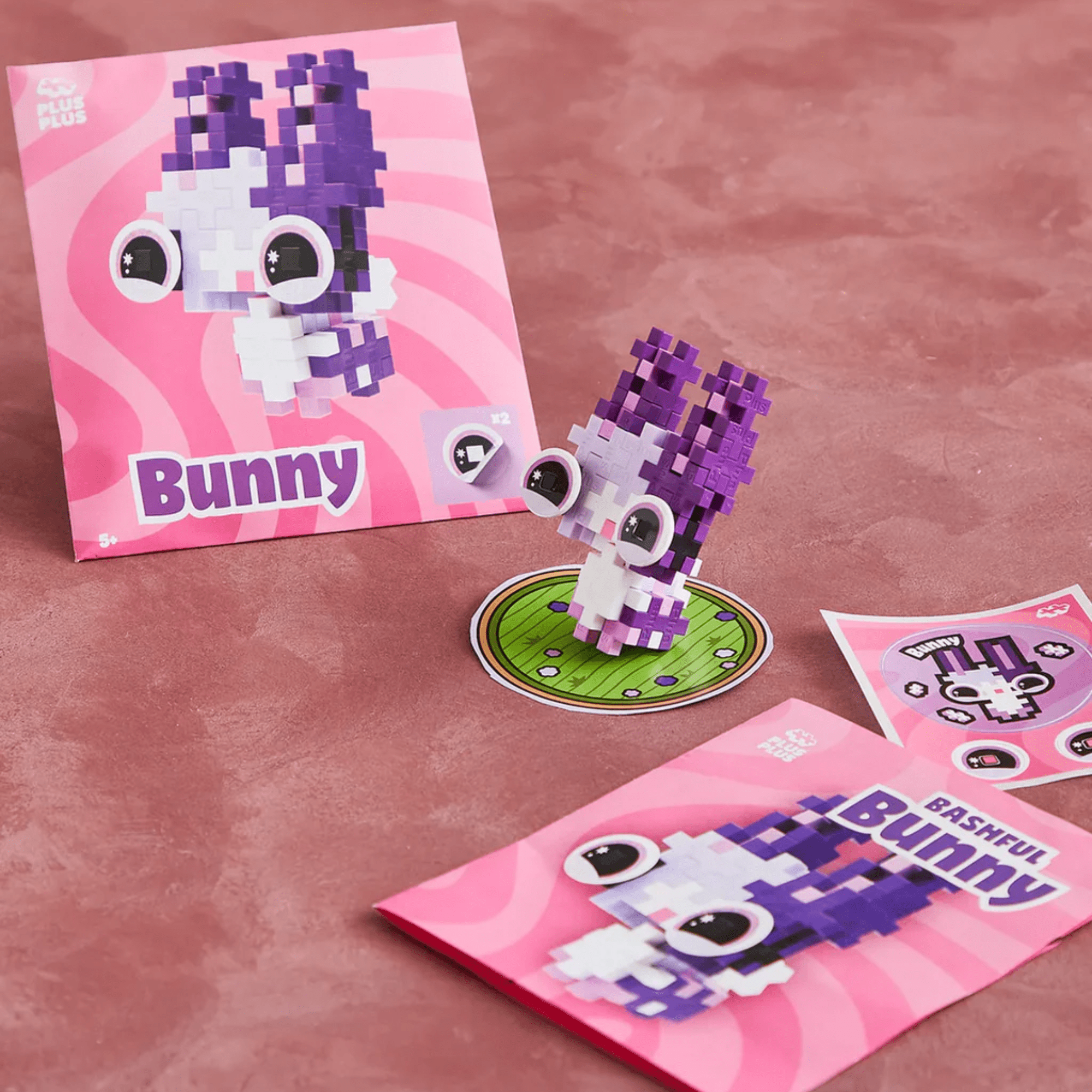 Plus - Plus Kreativ Bausteine Haustiere - Hase Plus Plus - malmichbuntbest.com