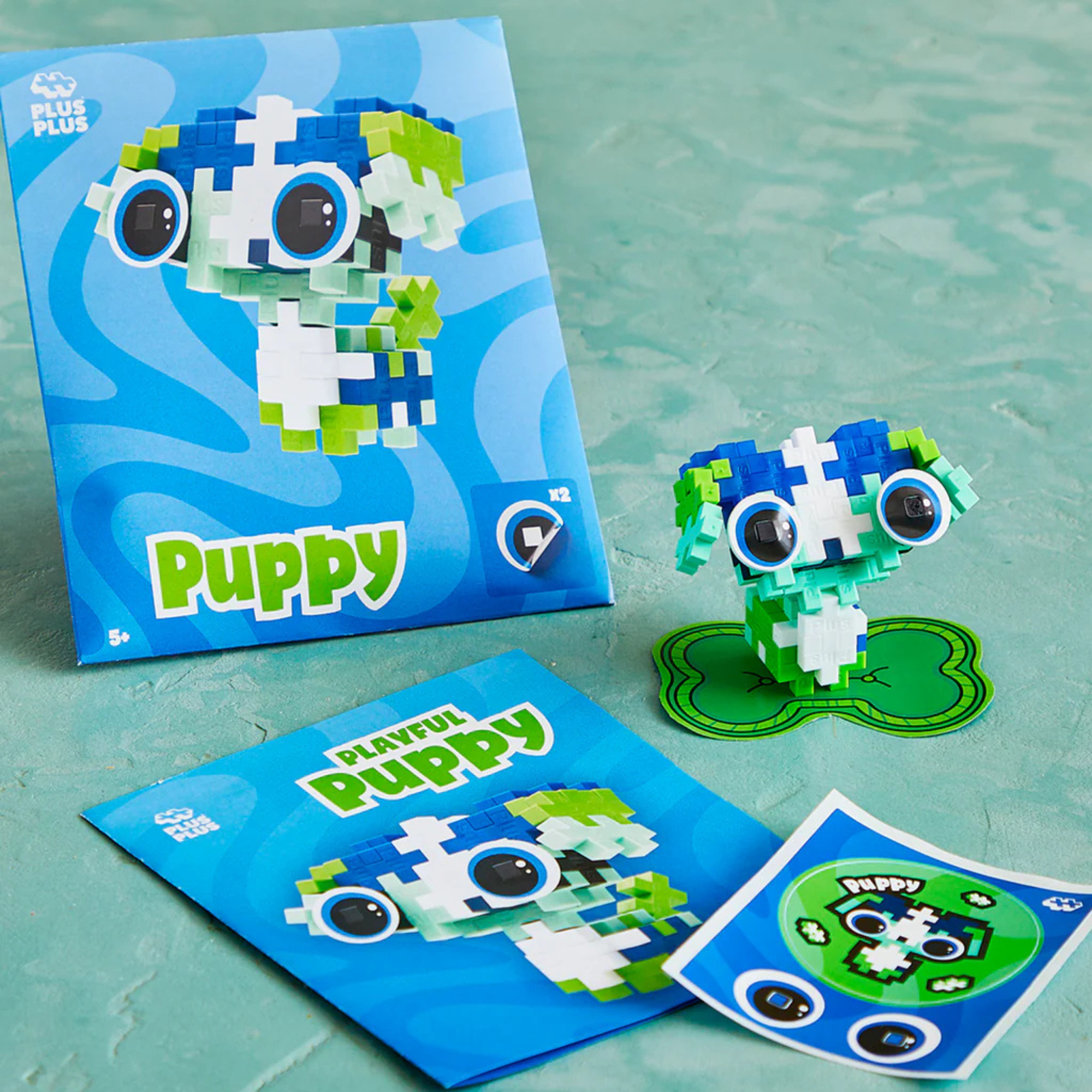 Plus - Plus Kreativ Bausteine Haustiere - Hundwelpe Plus Plus - malmichbuntbest.com
