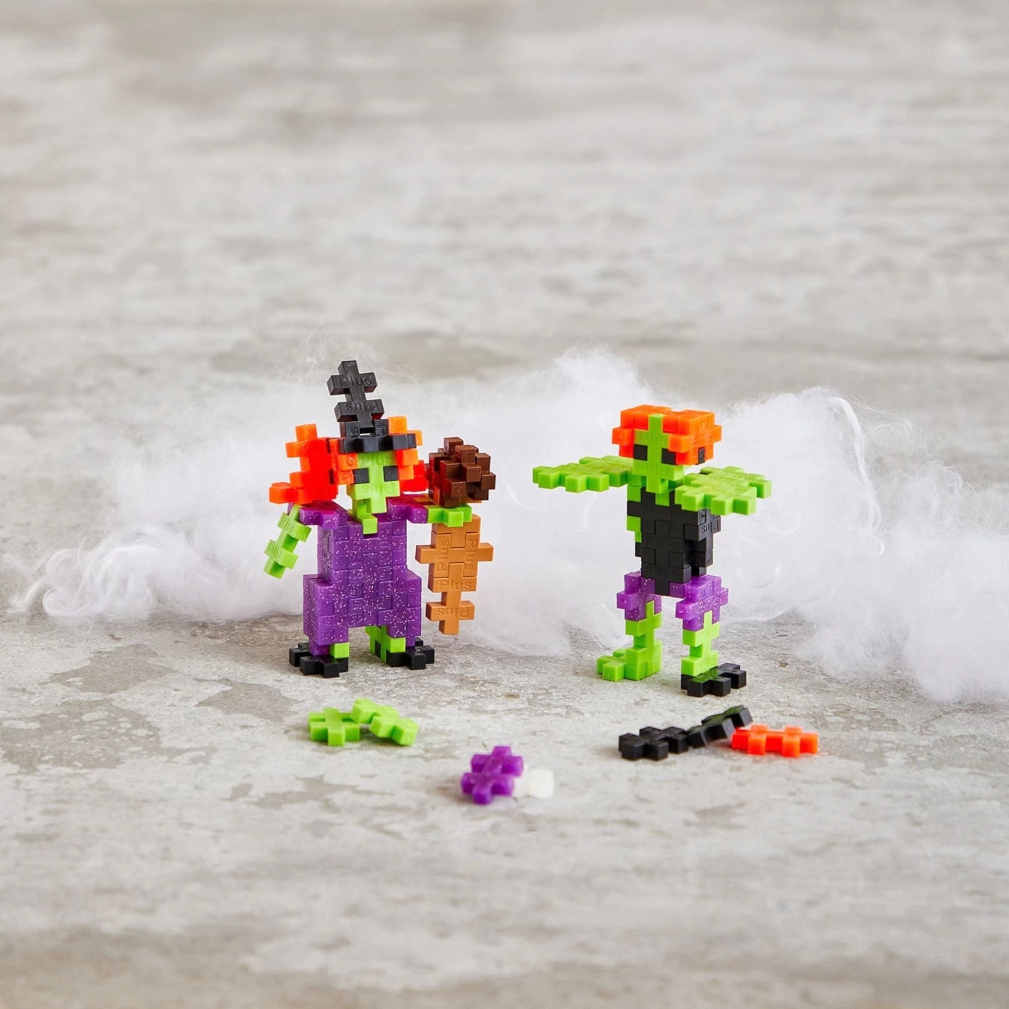 Plus-Plus 100 Kreativ Bausteine Monster-Mischung