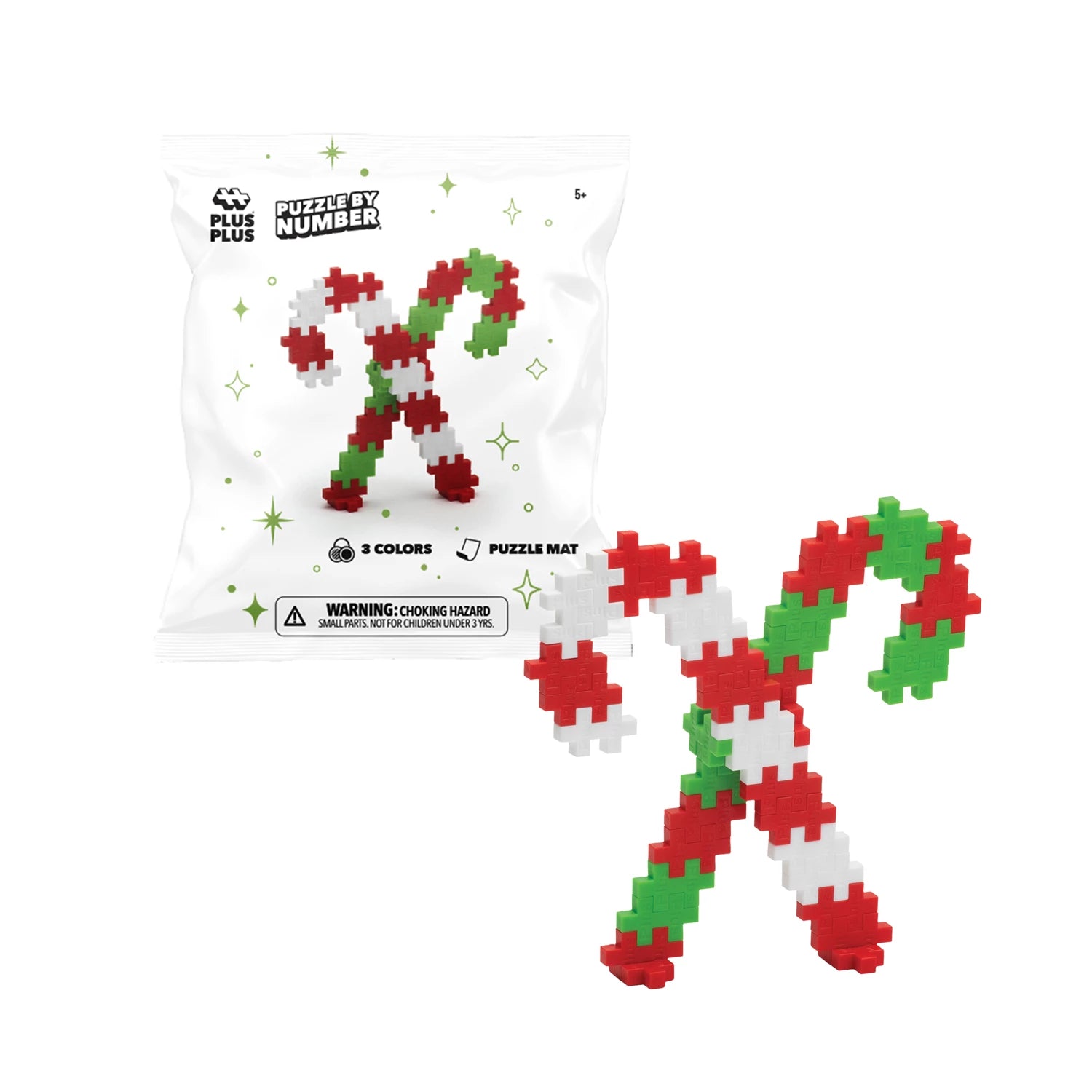 Plus Plus Kreativ Bausteine Weihnachtsdeko - 4 Motive