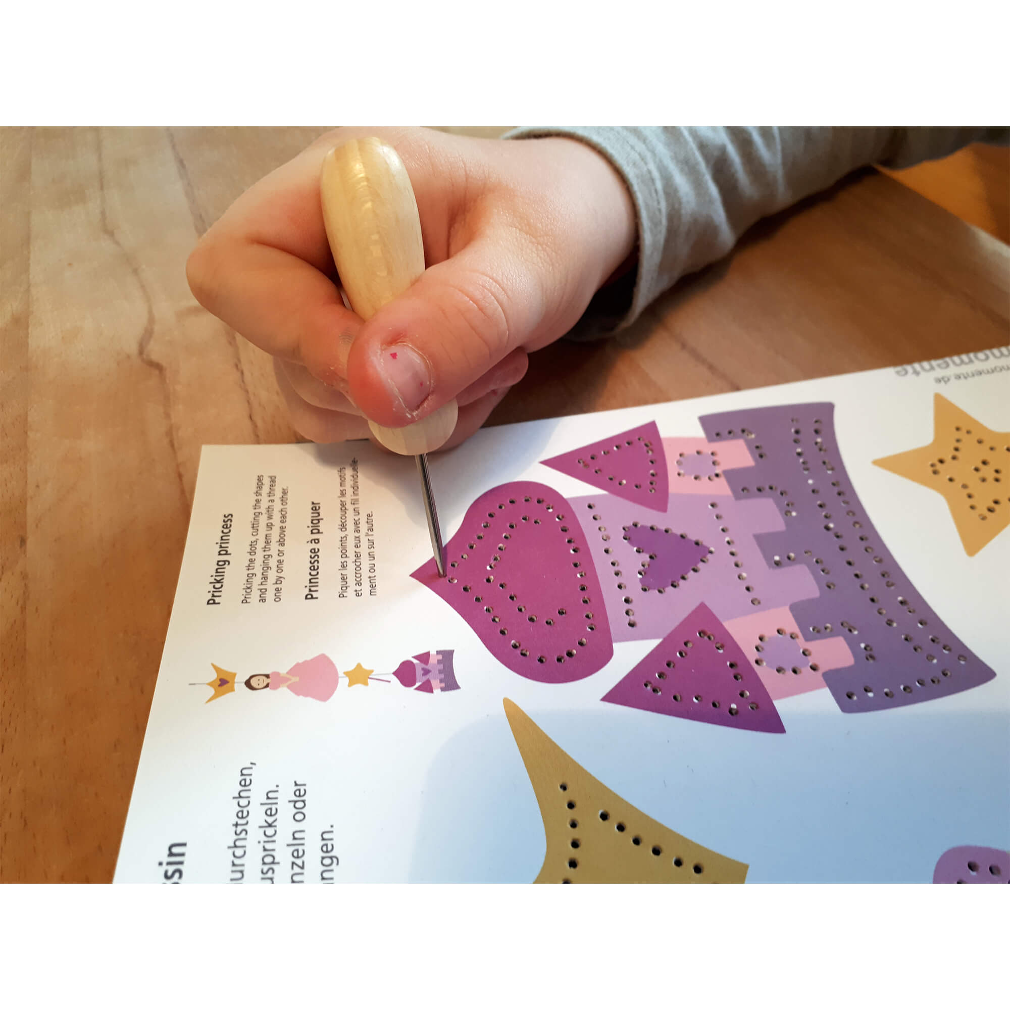 Prickeln für Kinder - 10 Prickelvorlagen Fantasie Familienmomente - malmichbuntbest.com