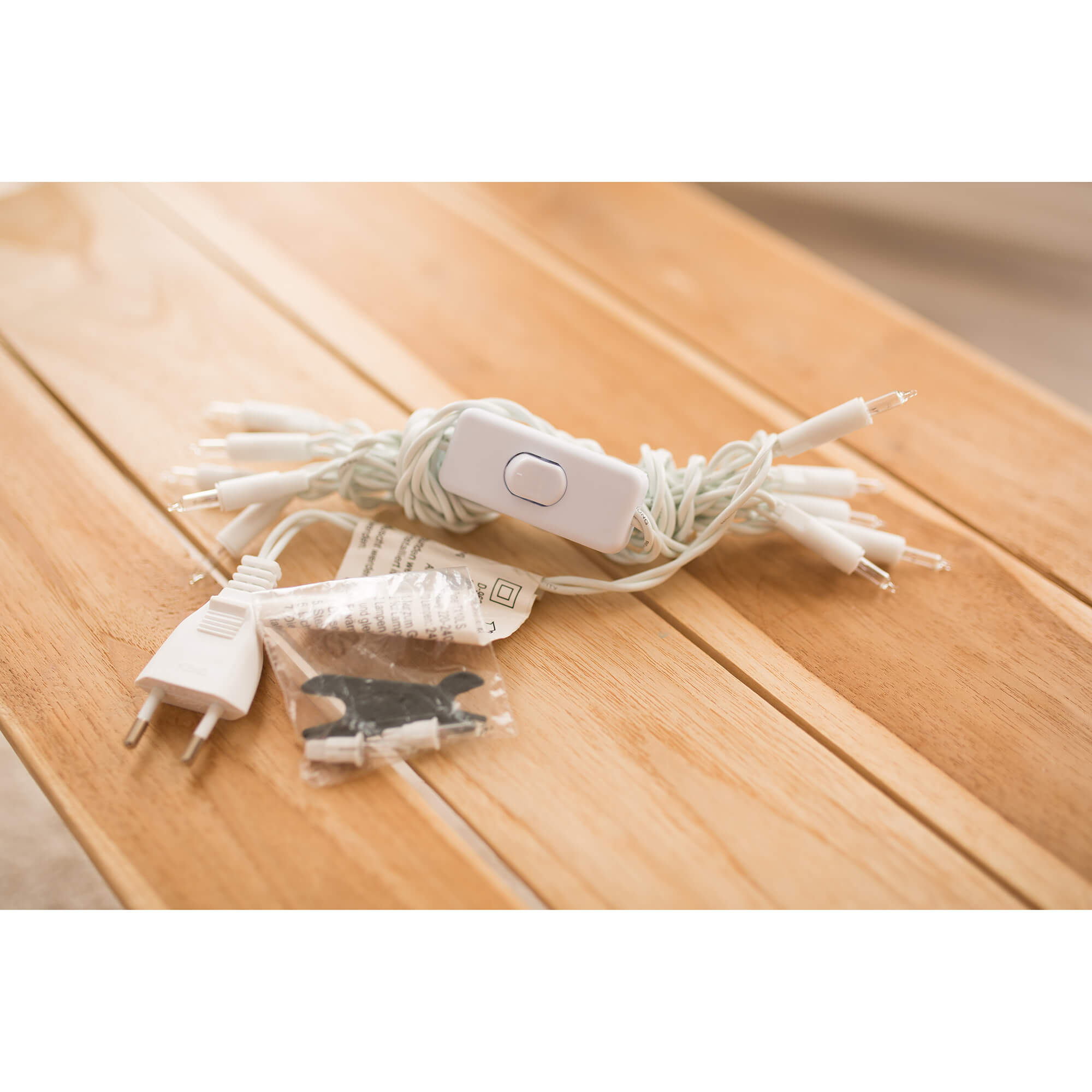 Prickelset Lichterkette Blau - Kegel Familienmomente - malmichbuntbest.com