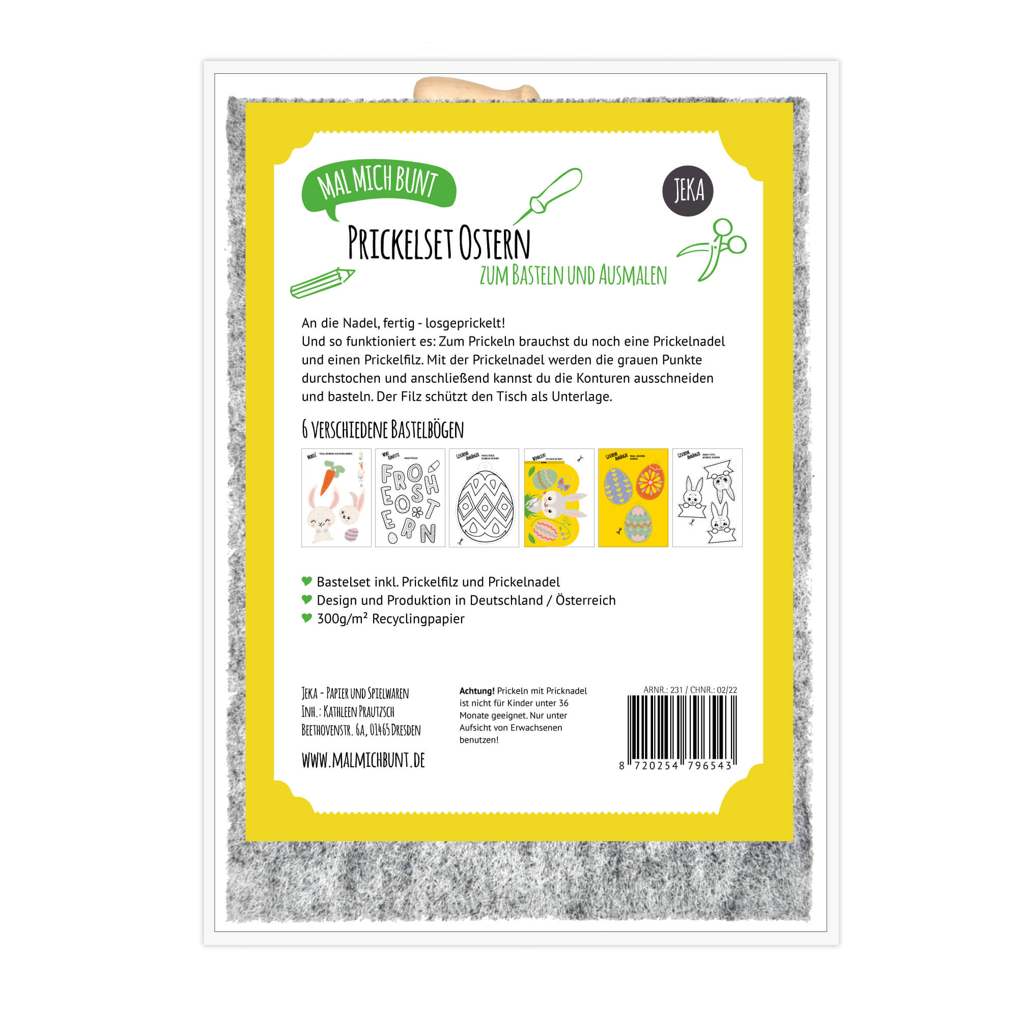 Prickelset Ostern Jeka - malmichbuntbest.com