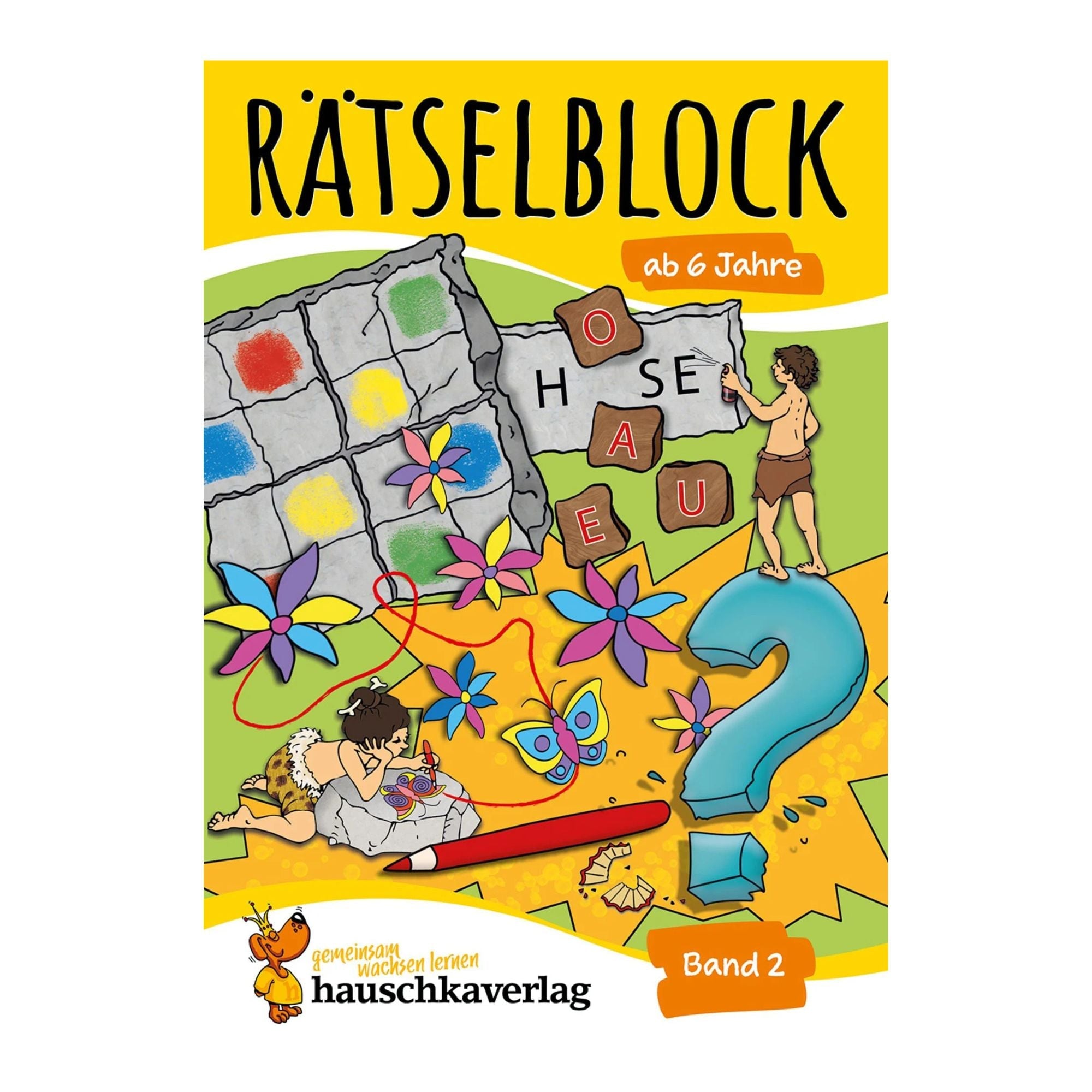 Rätselblock ab 6 Jahre, Band 2 - Nr. 637 Hauschka Verlag - malmichbuntbest.com