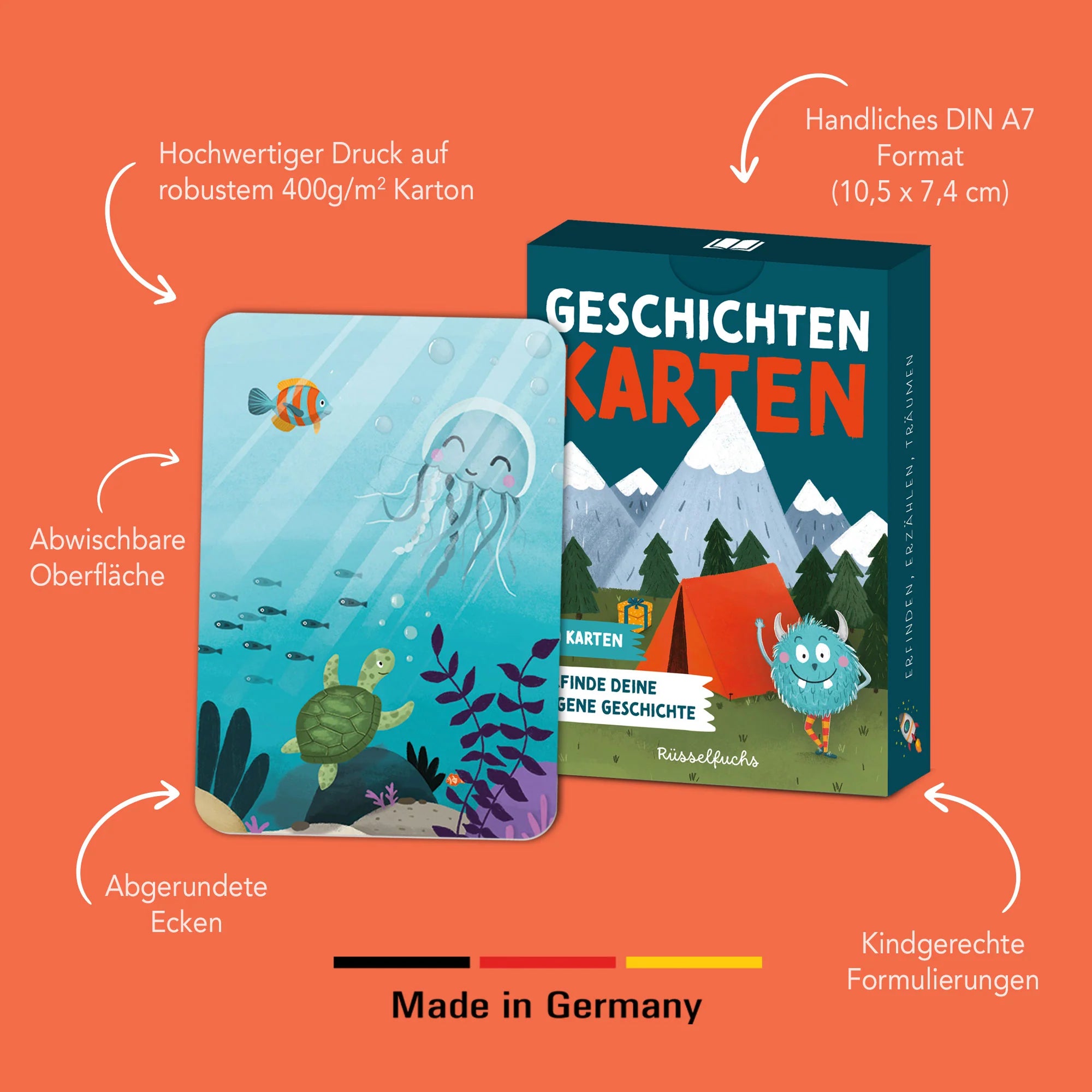 Geschichtenkarten - Kartenspiel für Kinder