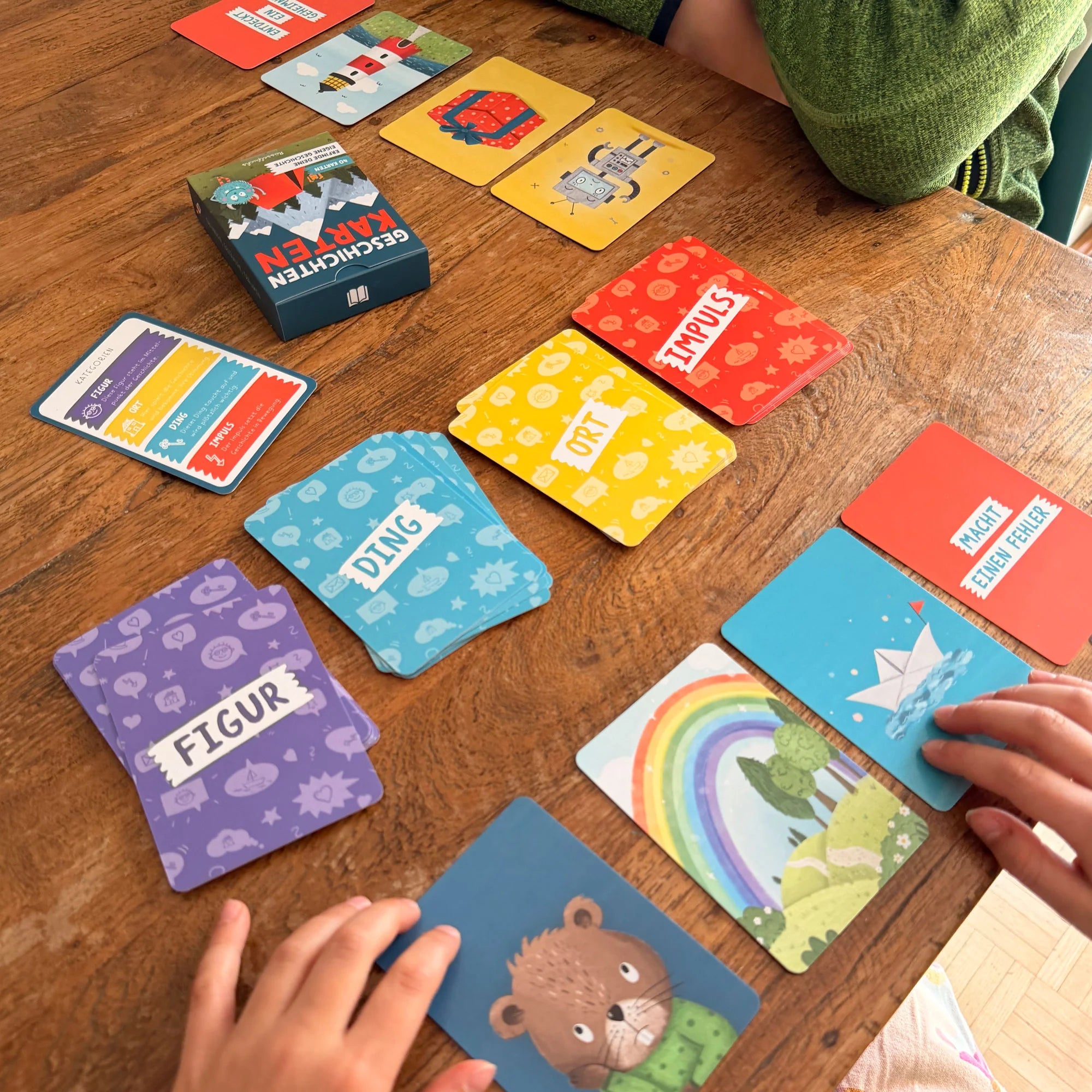 Geschichtenkarten - Kartenspiel für Kinder