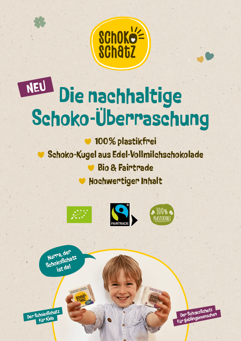Schokokugel mit Überraschung "Glückssteine" für Ostern SchokoSchatz e.K. - malmichbuntbest.com