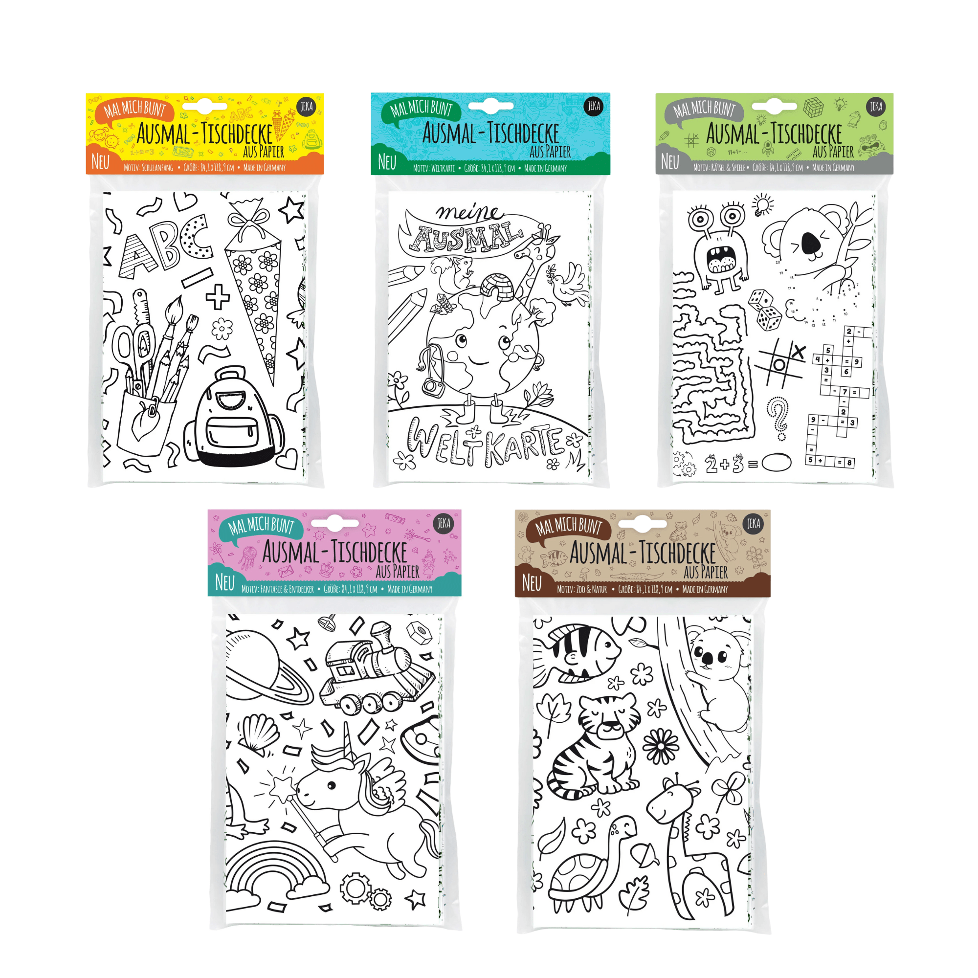 Sparpaket Maldecken - Schulanfang Jeka - malmichbuntbest.com