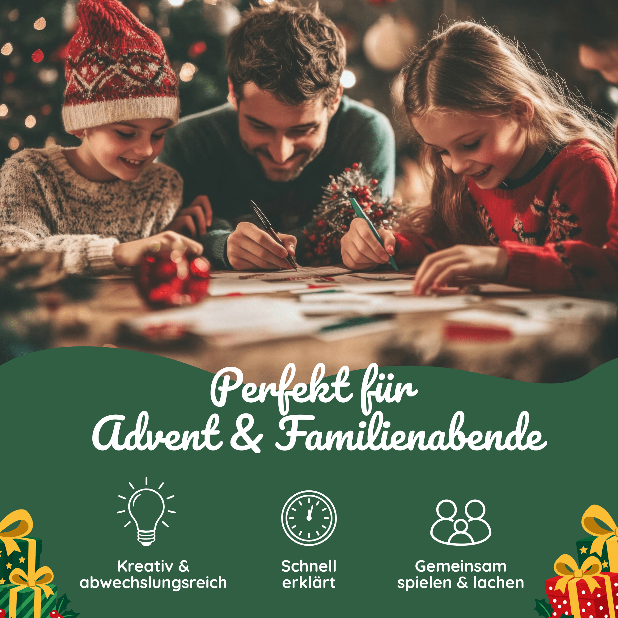 Stadt, Land, Weihnachten – Weihnachtliches Stadt-Land-Fluss Spiel für die ganze Familie | A4 Spielblock Jeka - malmichbuntbest.com