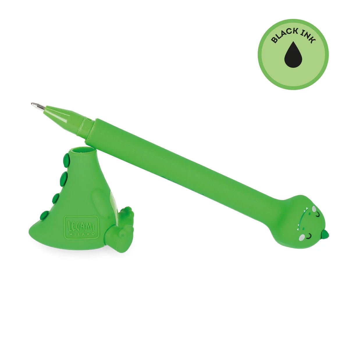 Stand - Ink Ovation - Kugelschreiber mit Standfuß Dino Legami - malmichbuntbest.com