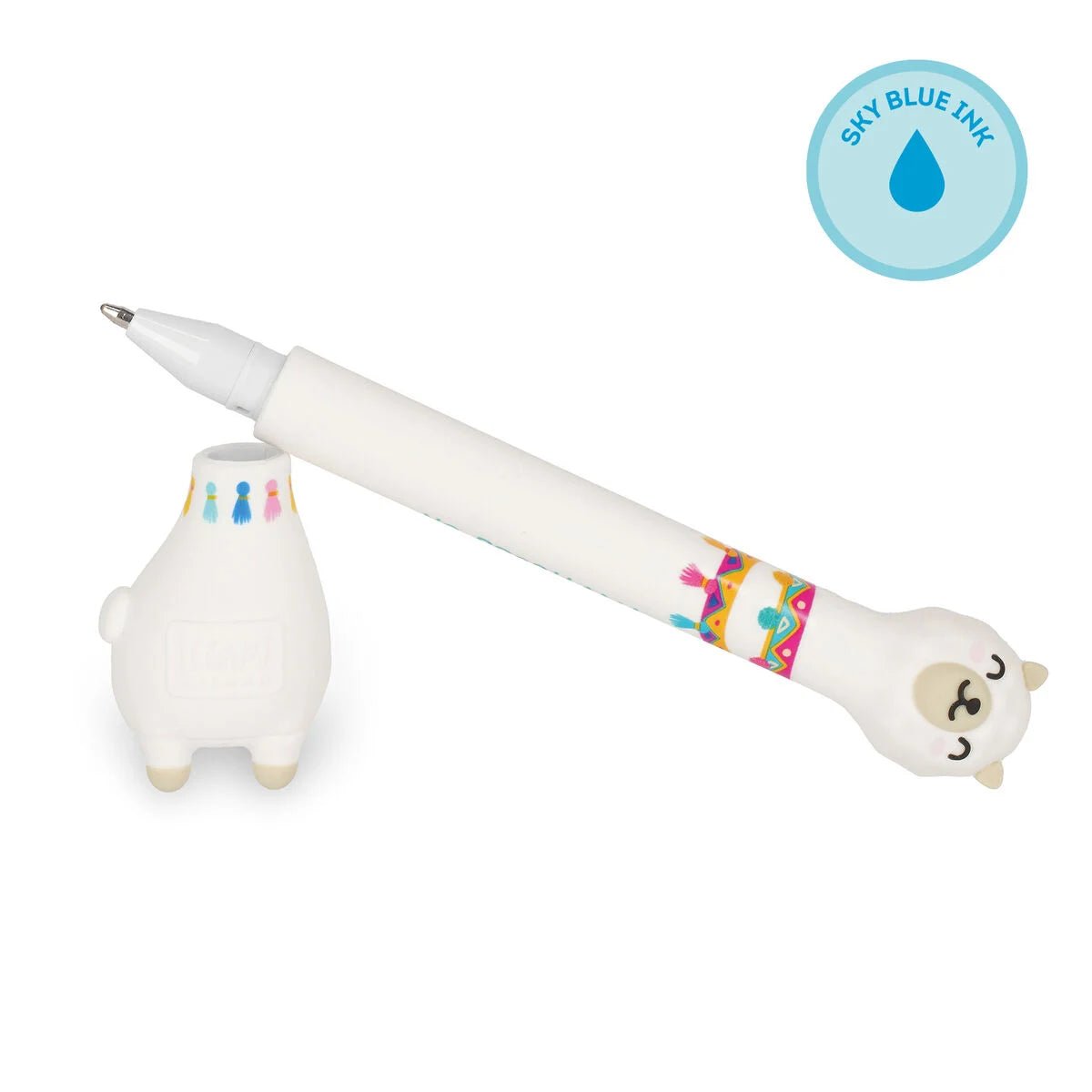Stand - Ink Ovation - Kugelschreiber mit Standfuß Lama Legami - malmichbuntbest.com