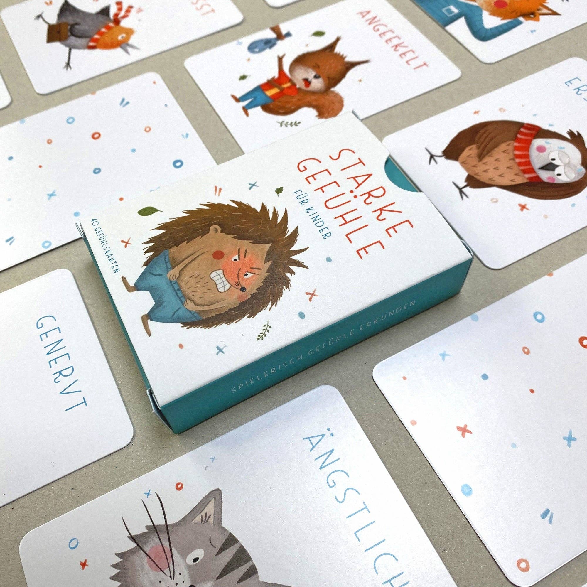 Starke Gefühle – Gefühlskarten für Kinder Rüsselfuchs - malmichbuntbest.com