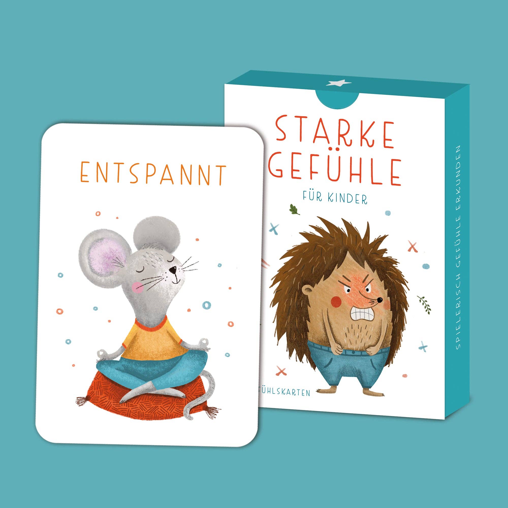 Starke Gefühle – Gefühlskarten für Kinder Rüsselfuchs - malmichbuntbest.com