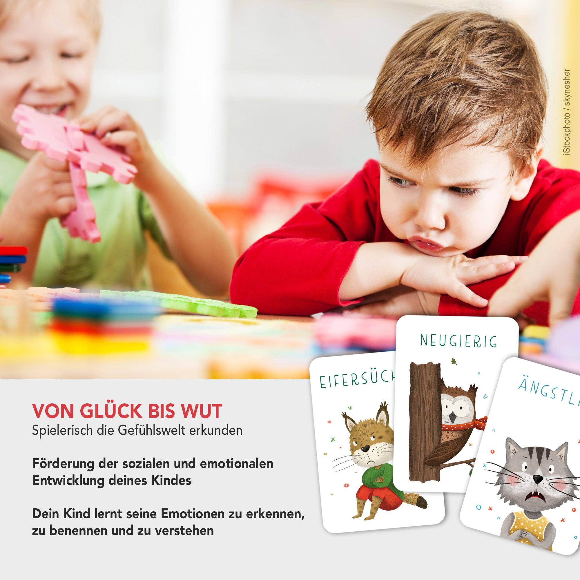 Starke Gefühle – Gefühlskarten für Kinder Rüsselfuchs - malmichbuntbest.com