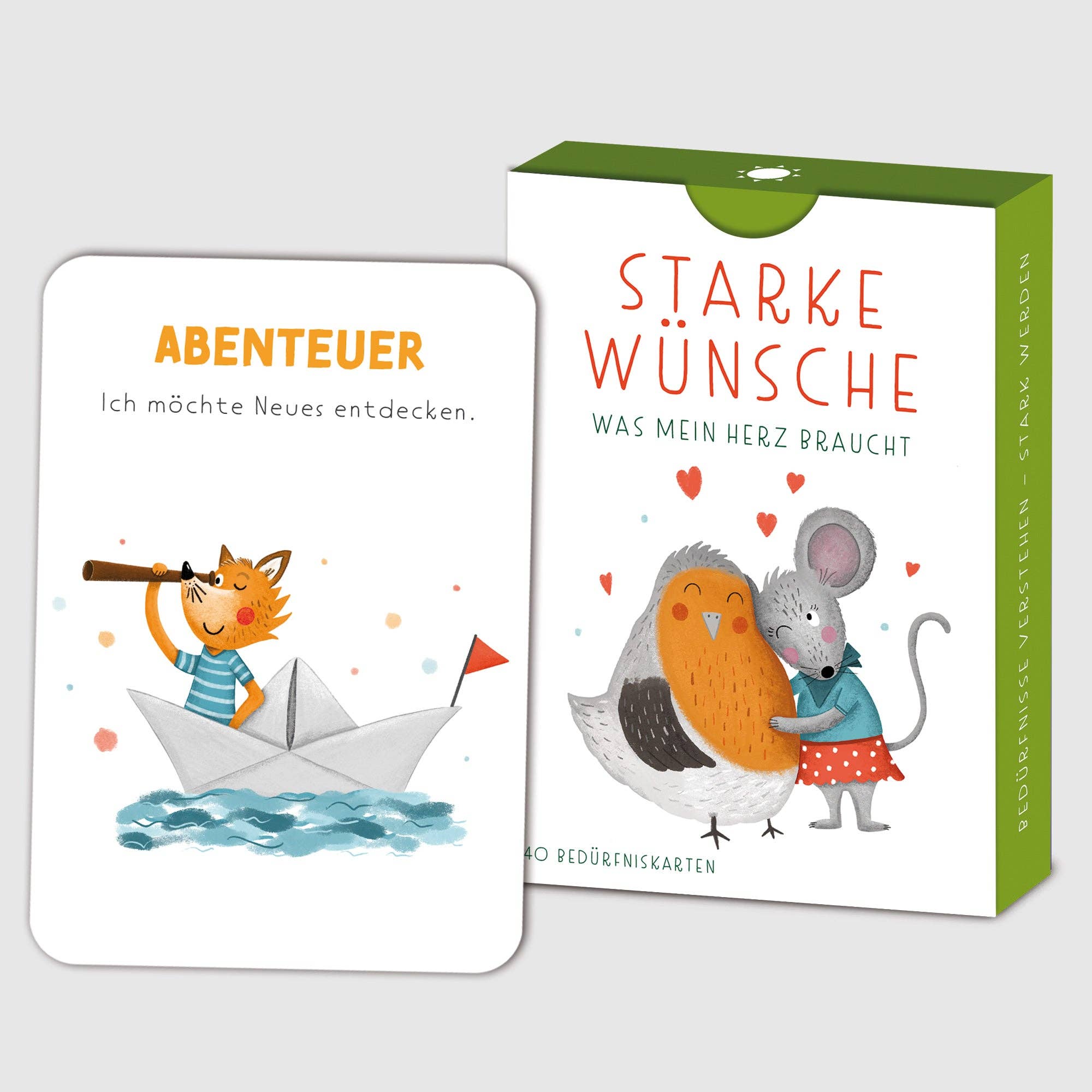 Starke Wünsche – Bedürfniskarten für Kinder Rüsselfuchs - malmichbuntbest.com
