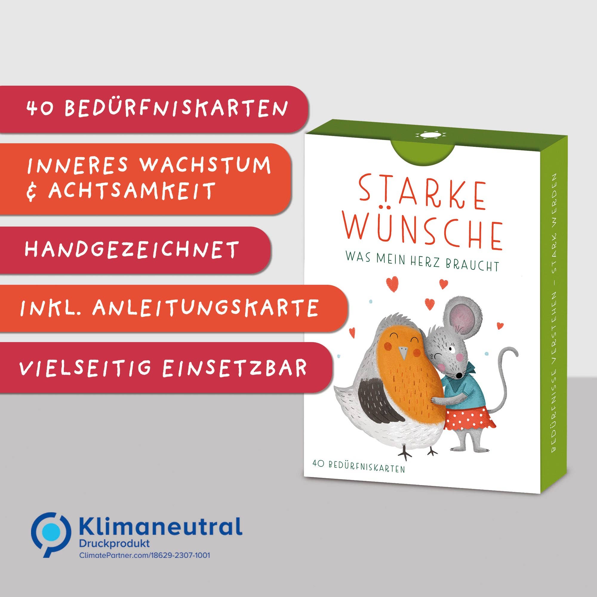 Starke Wünsche – Bedürfniskarten für Kinder Rüsselfuchs - malmichbuntbest.com