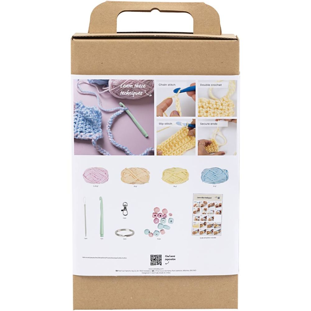 Starter Kreativ Set Häkeln – Stylische Taschen selber häkeln Creativ Company - malmichbuntbest.com