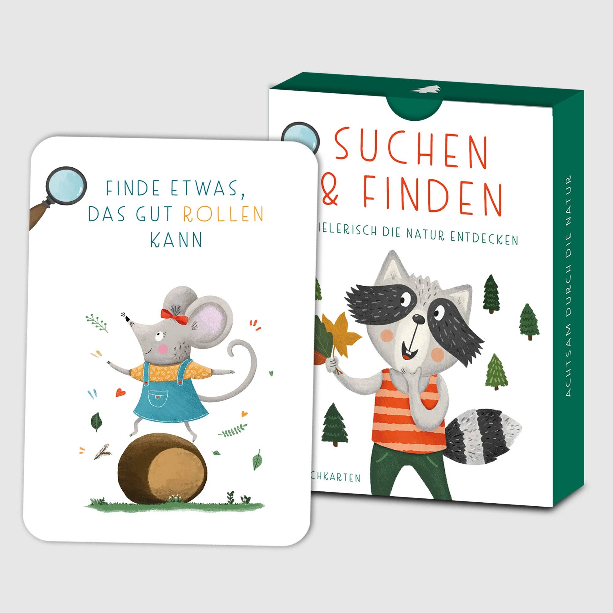 Suchen & Finden – Entdeckerkarten für Kinder Rüsselfuchs - malmichbuntbest.com