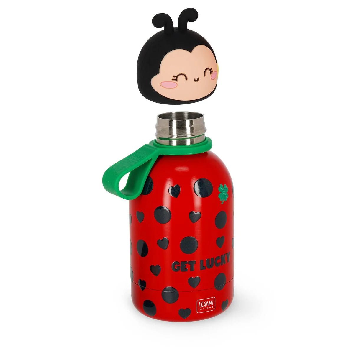 Thermosflasche für Kinder - Marienkäfer - Hot&Cold BFF Legami - malmichbuntbest.com