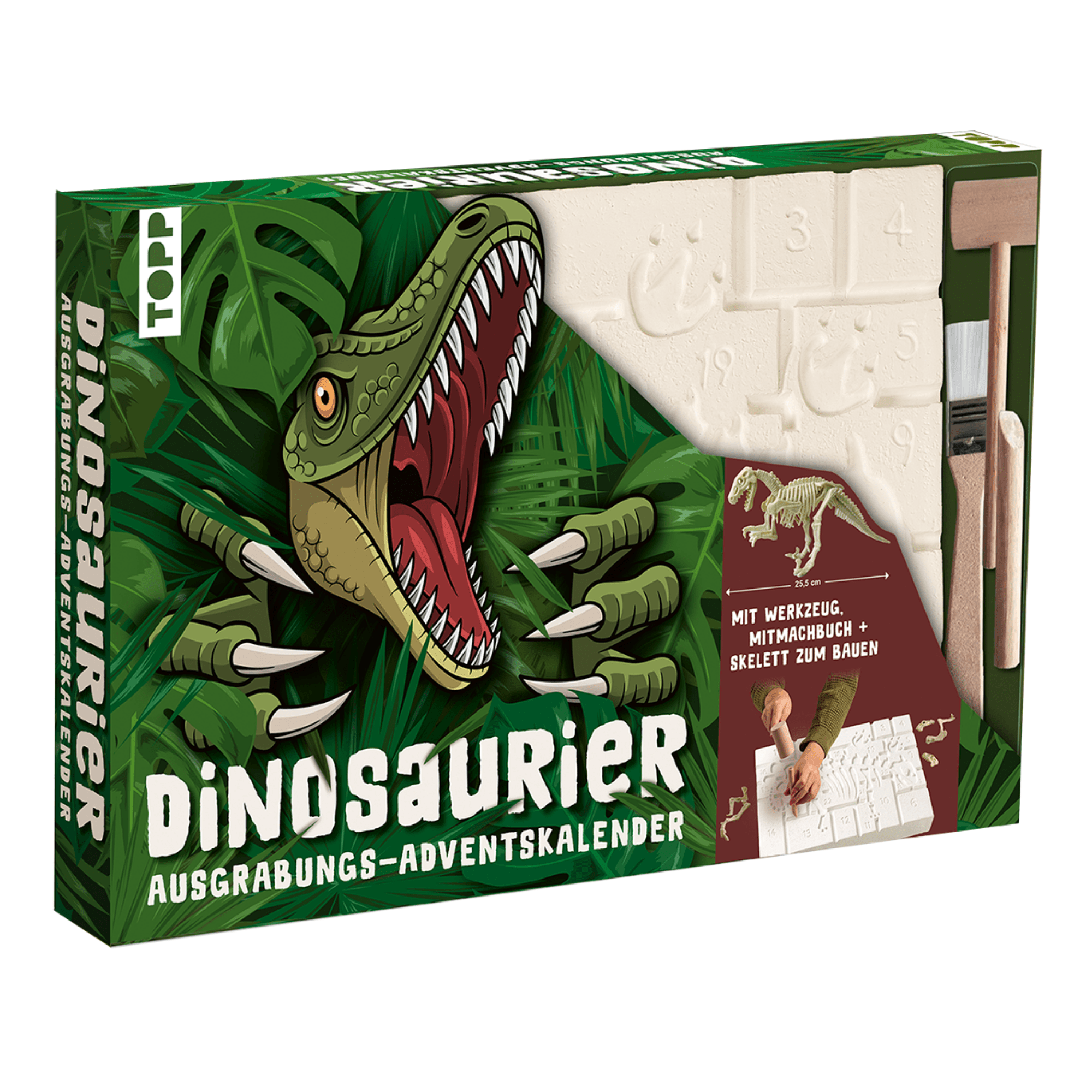 Topp Verlag Ausgrabungsadventskalender - Dinosaurier TOPP Verlag - malmichbuntbest.com